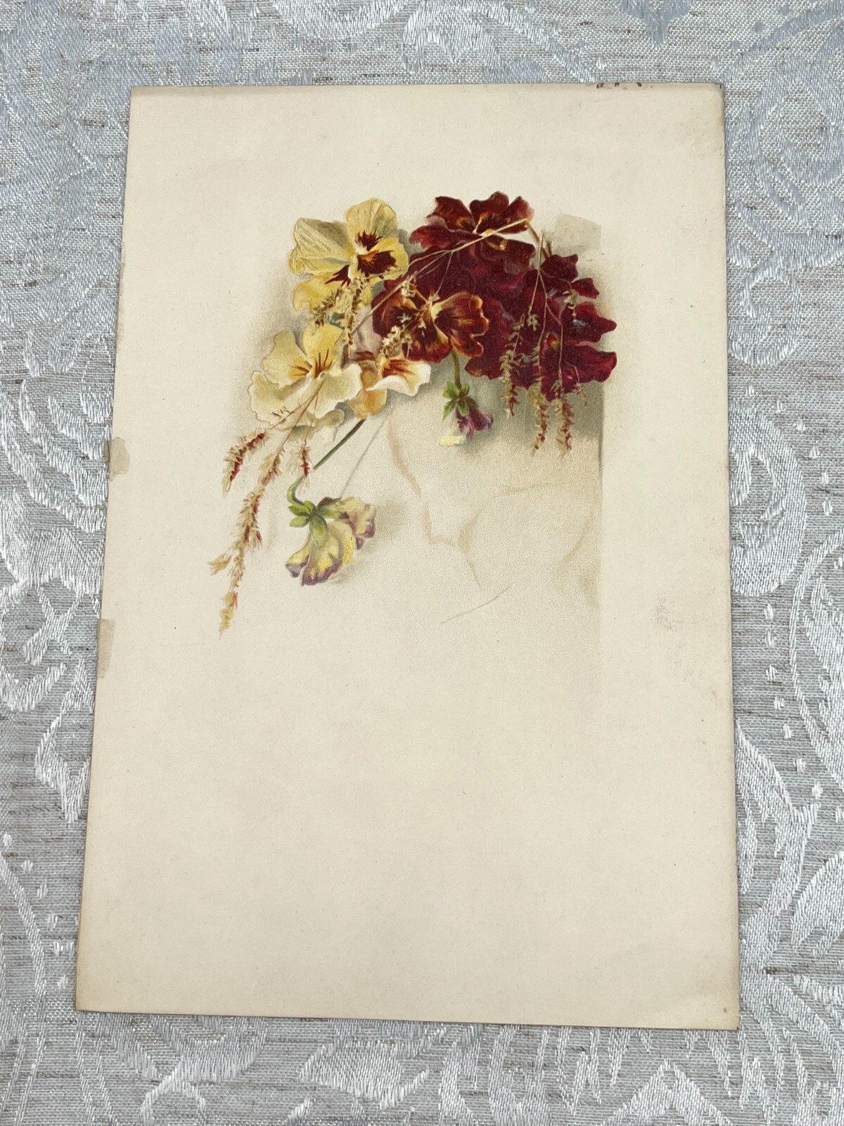 Konvolut Poesieblätter aus der Zeit um 1900 Jugendstil 48 Blätter – Bild 18
