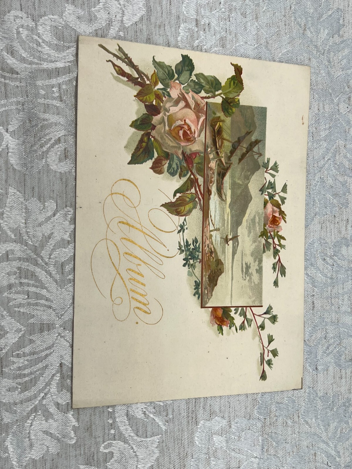 Konvolut Poesieblätter aus der Zeit um 1900 Jugendstil 48 Blätter – Bild 22
