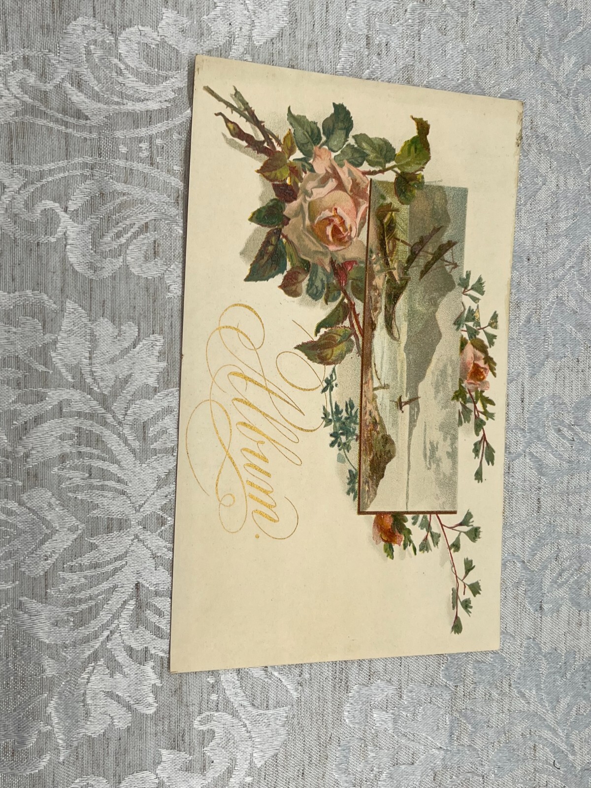 Konvolut Poesieblätter aus der Zeit um 1900 Jugendstil 48 Blätter – Bild 23