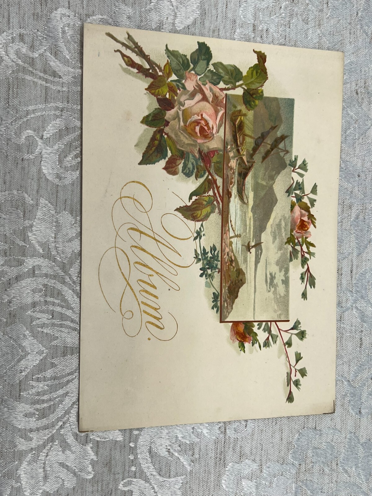 Konvolut Poesieblätter aus der Zeit um 1900 Jugendstil 48 Blätter – Bild 25