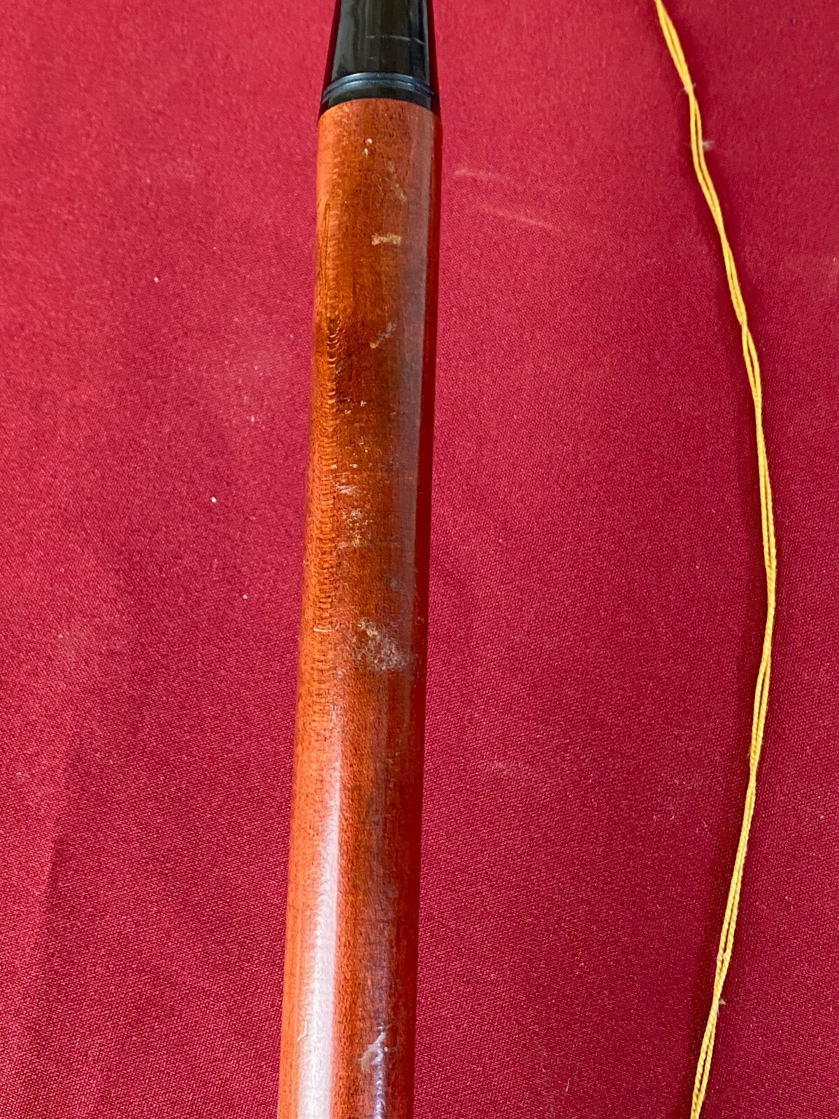 ANTIKE PFEIFE PORZELLAN HANDBEMALT PORZELLANPFEIFE ZUR HOCHZEIT 77cm – Bild 16