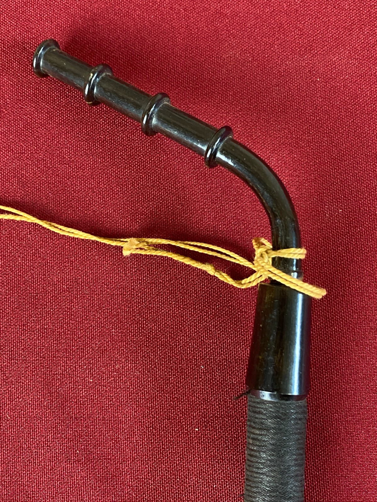 ANTIKE PFEIFE PORZELLAN HANDBEMALT PORZELLANPFEIFE ZUR HOCHZEIT 77cm – Bild 18