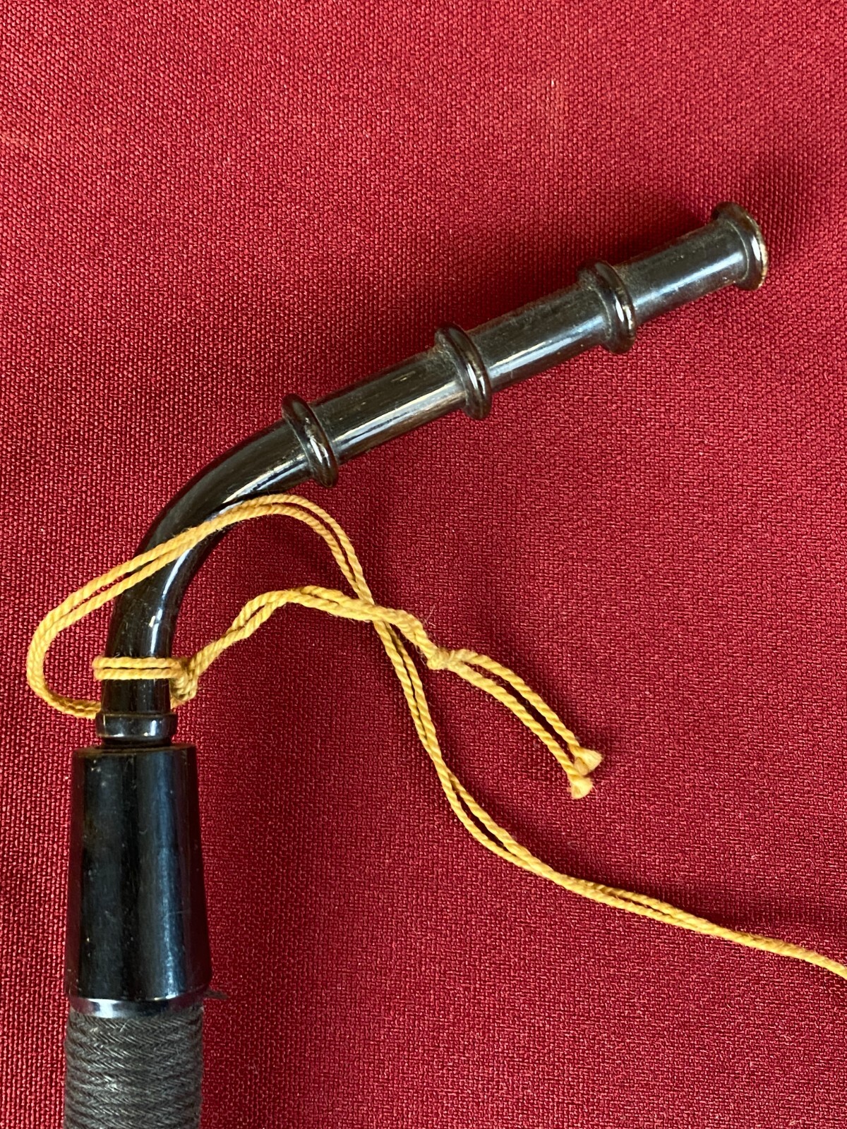 ANTIKE PFEIFE PORZELLAN HANDBEMALT PORZELLANPFEIFE ZUR HOCHZEIT 77cm – Bild 20