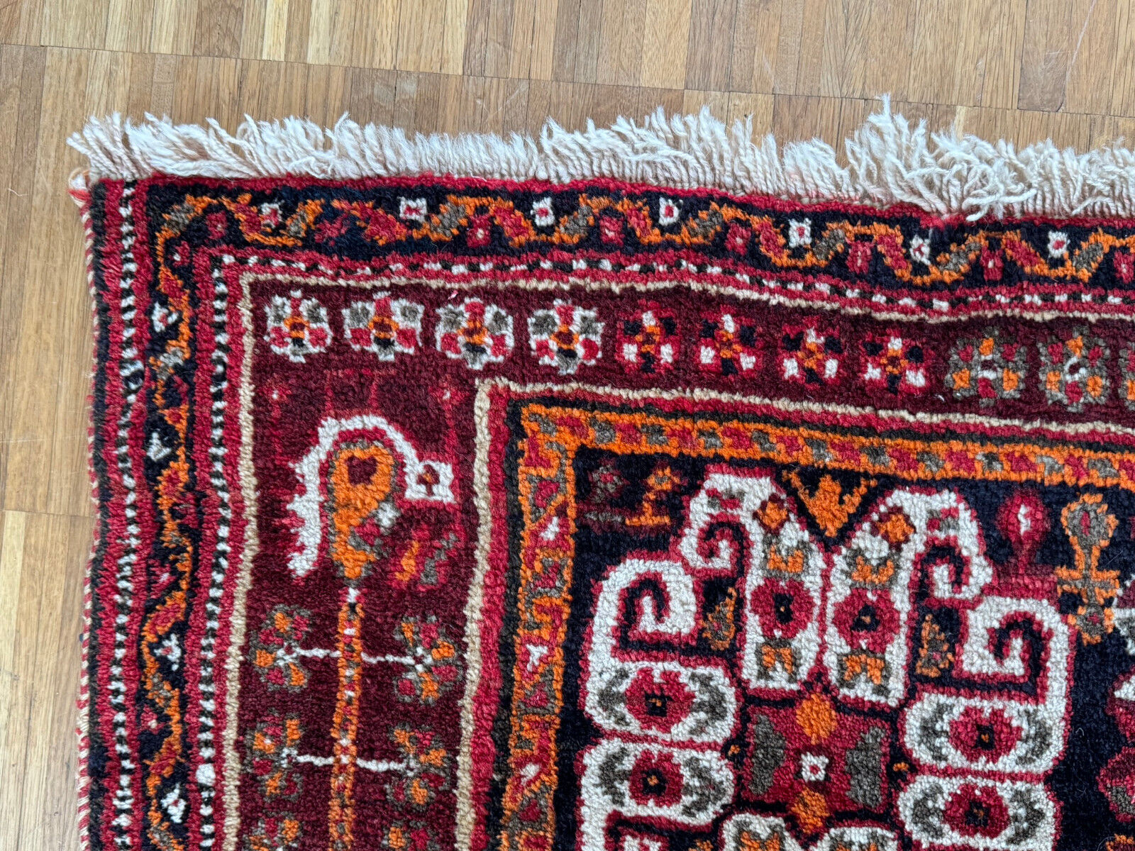 ALTER ORIENTTEPPICH TEPPICH AUS WOLLE HANDGEKNÜPFT 245x158cm – Bild 19
