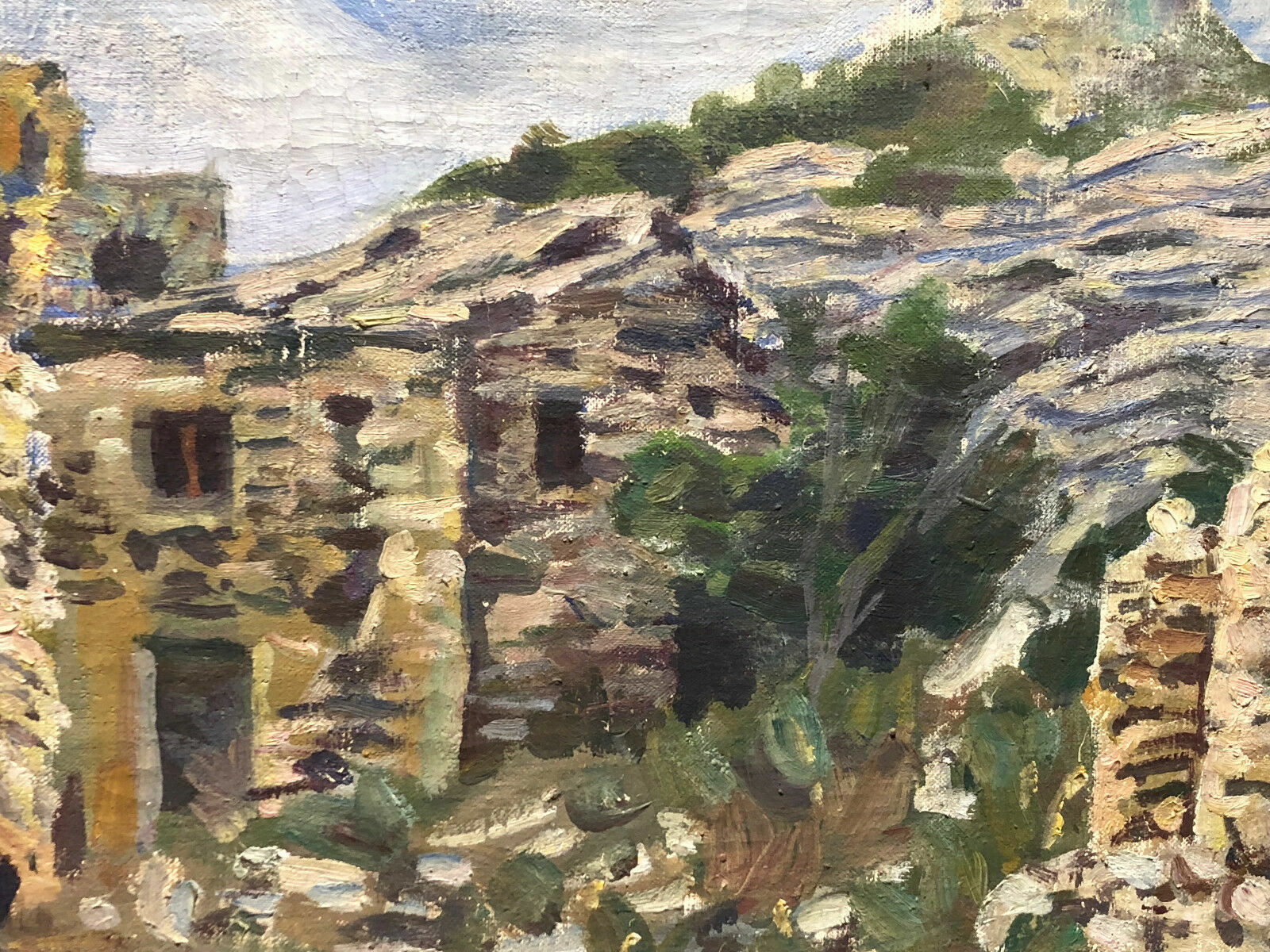 ÖLGEMÄLDE IMPRESSIONISTISCHE LANDSCHAFT GEMÄLDE VON Jacob BILITE (1877-?) – Bild 7