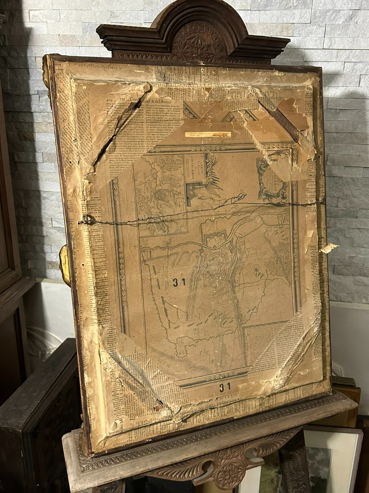 GROSSE PASTELL ZEICHNUNG PORTRAIT EINER DAME FRANKREICH 19 TES JHDT ORIGINAL – Bild 16