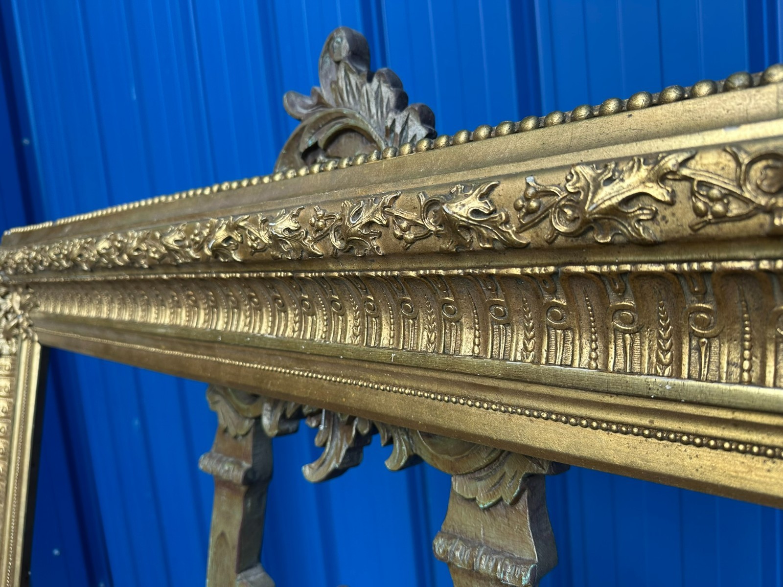 SEHR GROSSER BILDERRAHMEN RAHMEN FÜR GEMÄLDE 144x105x7cm FALZ 117,5x77,5cm – Bild 13