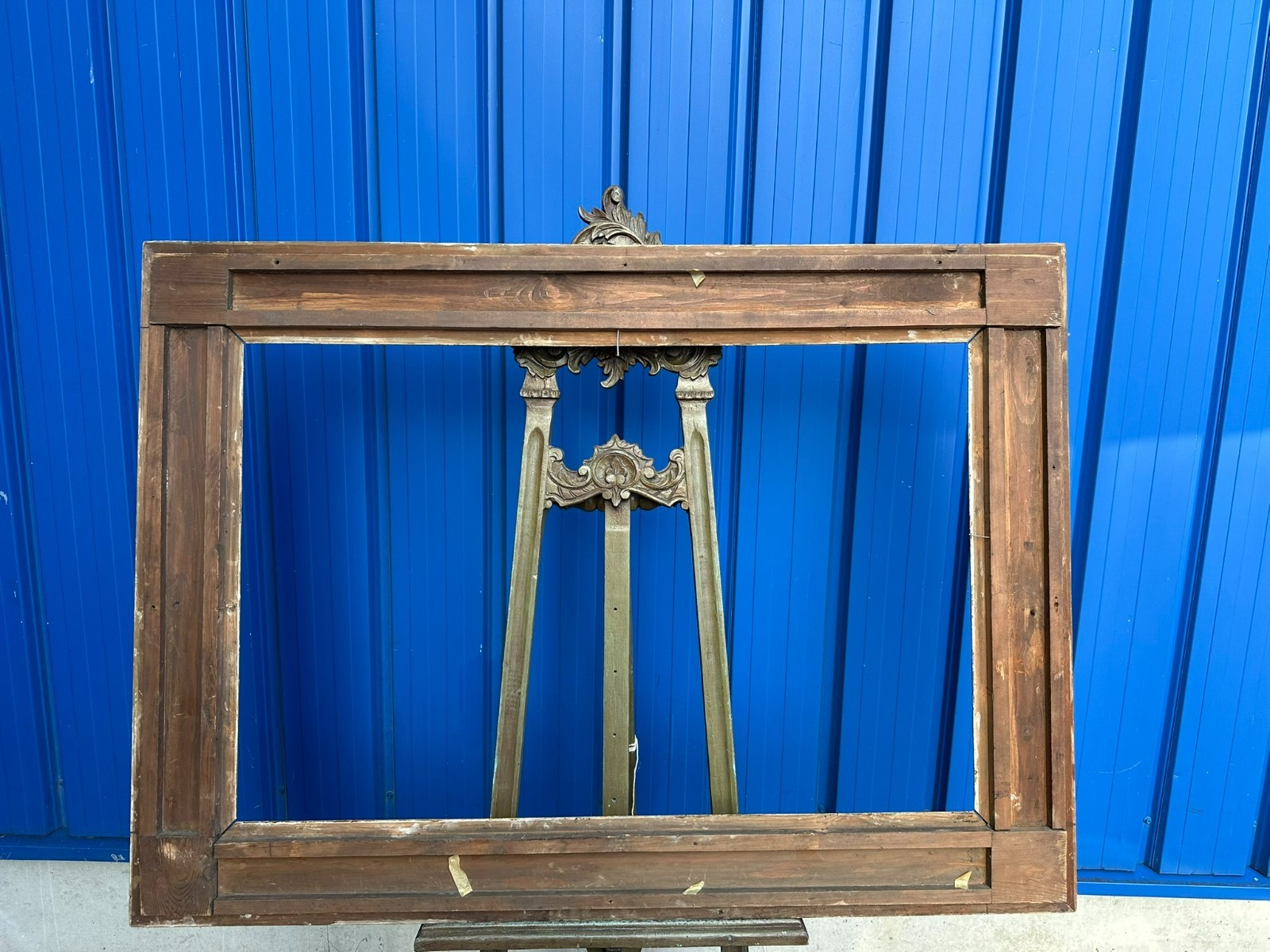 SEHR GROSSER BILDERRAHMEN RAHMEN FÜR GEMÄLDE 144x105x7cm FALZ 117,5x77,5cm – Bild 14