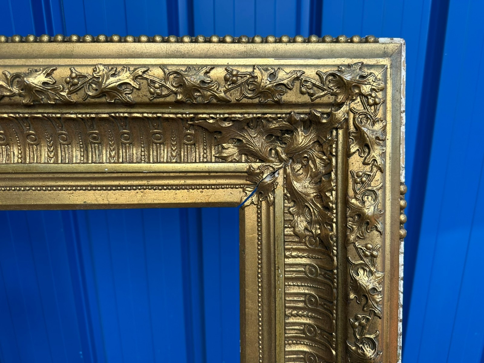 SEHR GROSSER BILDERRAHMEN RAHMEN FÜR GEMÄLDE 144x105x7cm FALZ 117,5x77,5cm – Bild 3