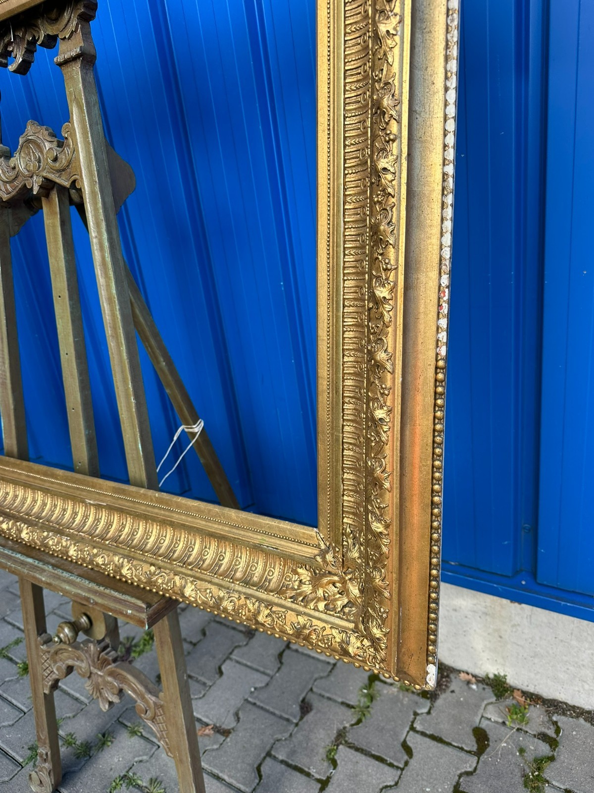 SEHR GROSSER BILDERRAHMEN RAHMEN FÜR GEMÄLDE 144x105x7cm FALZ 117,5x77,5cm – Bild 10