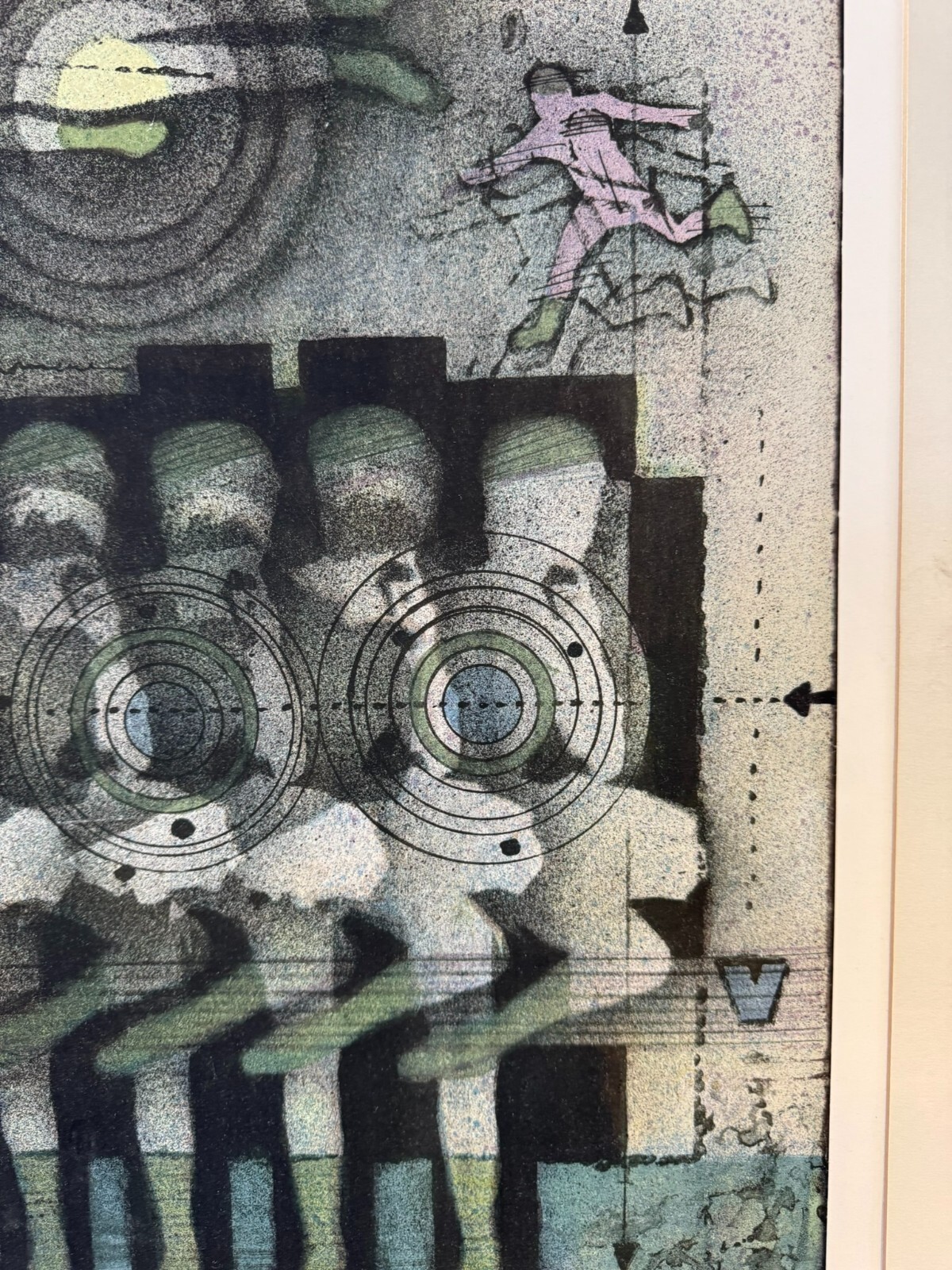Karel VYSUSIL (1926-2014)SIGNIERTE LITHOGRAFIE IN PASSEPARTOUT GERAHMT – Bild 9
