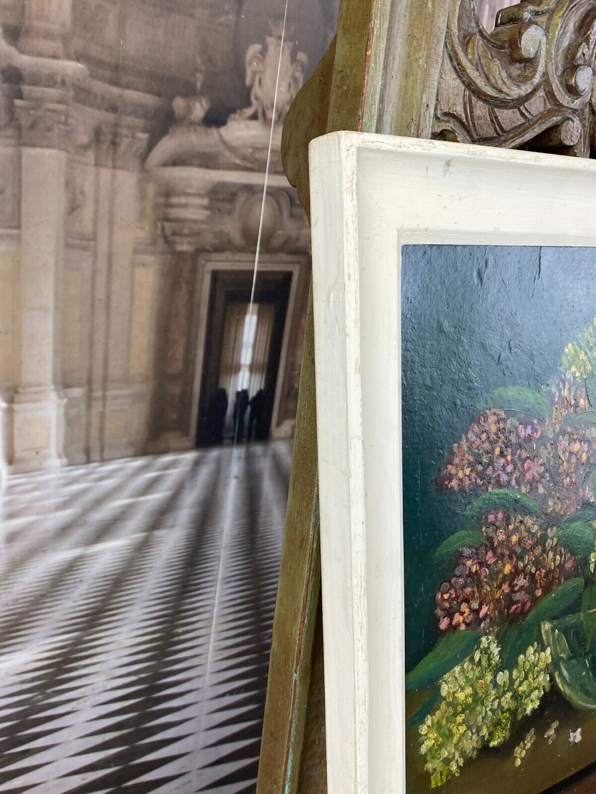 ÖLGEMÄLDE BLUMEN STILLLEBEN GEMÄLDE SIGNIERT – Bild 14