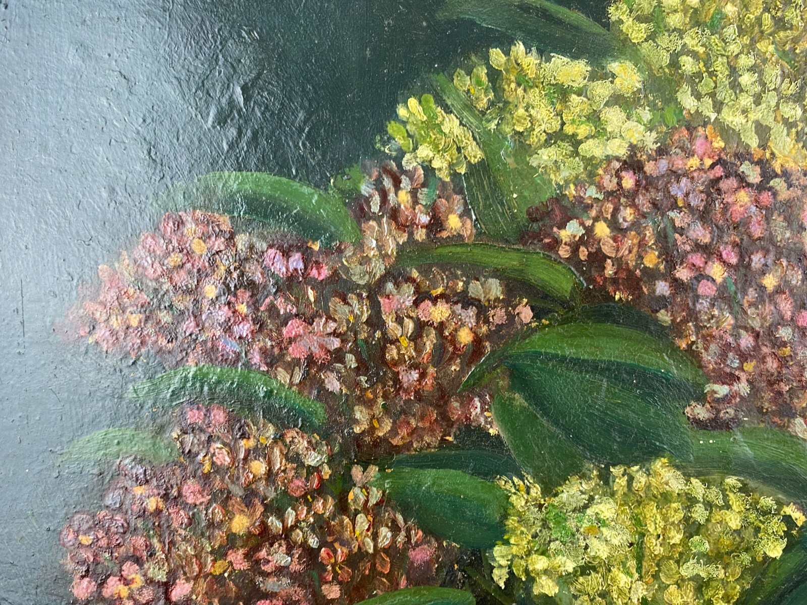 ÖLGEMÄLDE BLUMEN STILLLEBEN GEMÄLDE SIGNIERT – Bild 4