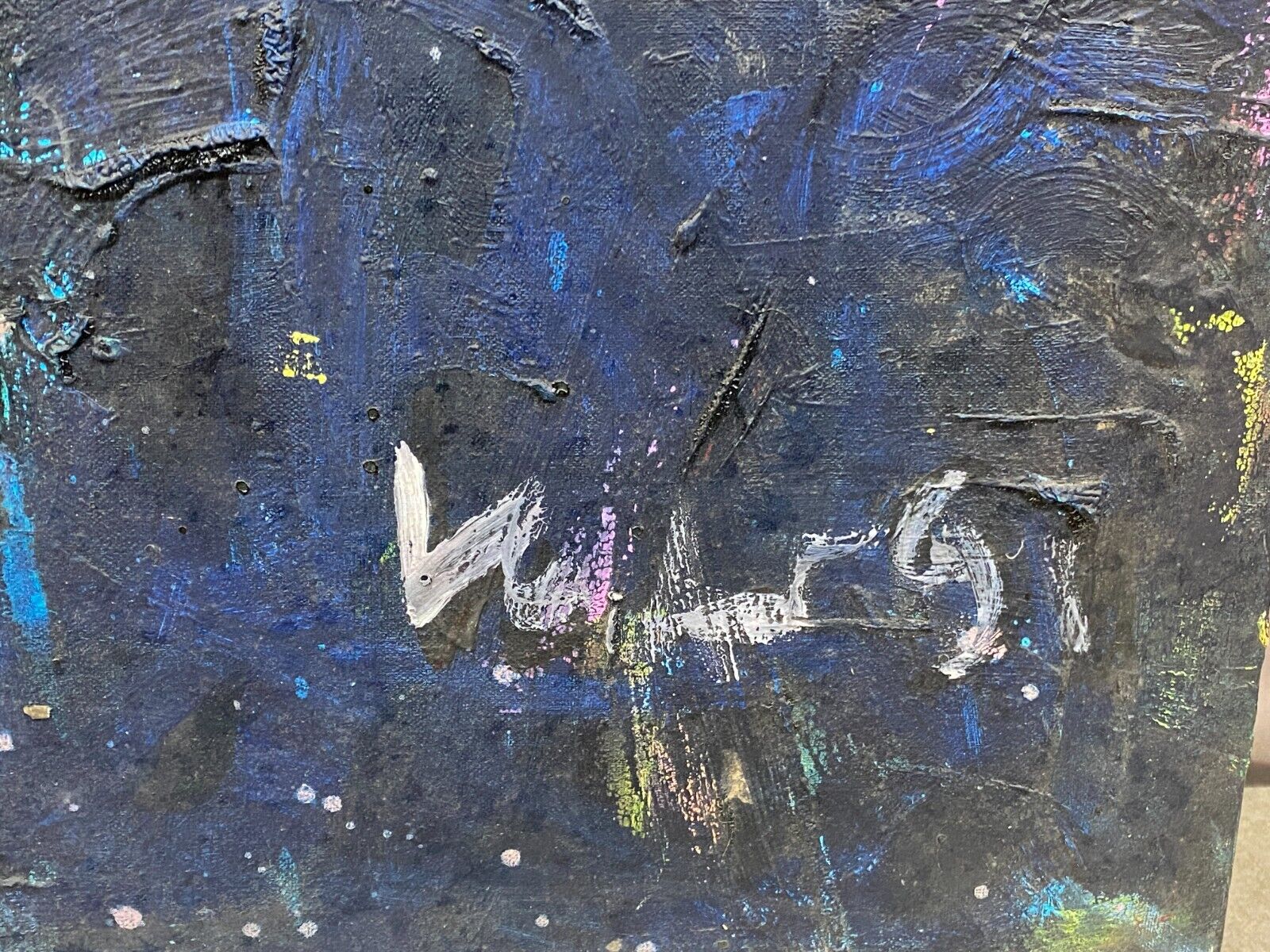 XXXL GEMÄLDE ACRYLGEMÄLDE AUF LEINWAND 120x150cm ABSTRAKT WALDEMAR KUFNER – Bild 4