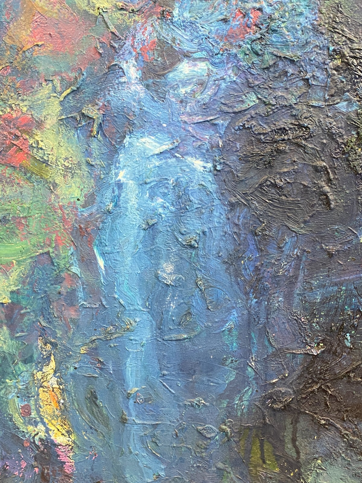 XXXL GEMÄLDE ACRYLGEMÄLDE AUF LEINWAND 120x150cm ABSTRAKT WALDEMAR KUFNER – Bild 5