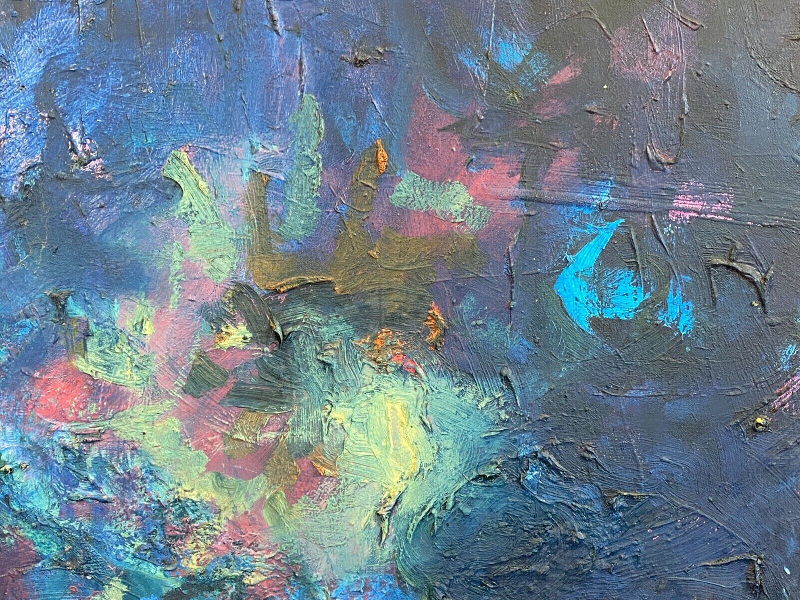 XXXL GEMÄLDE ACRYLGEMÄLDE AUF LEINWAND 120x150cm ABSTRAKT WALDEMAR KUFNER – Bild 7