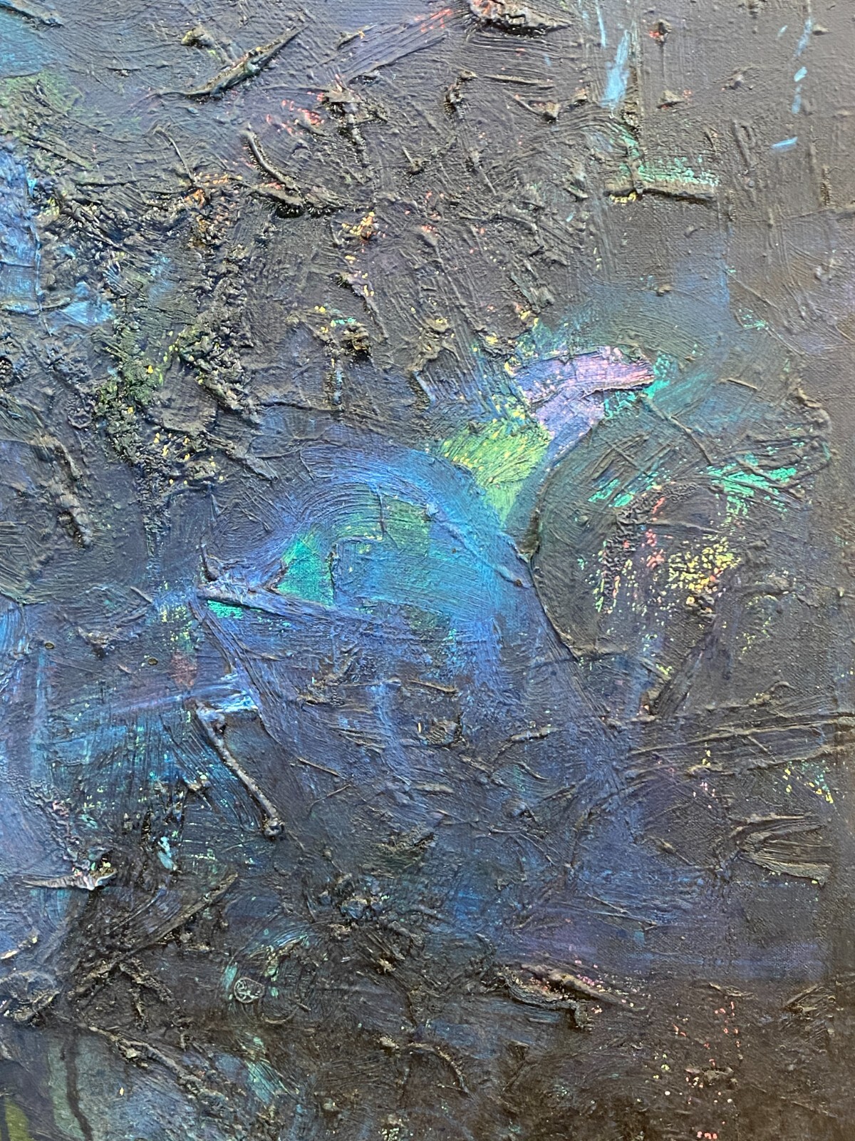 XXXL GEMÄLDE ACRYLGEMÄLDE AUF LEINWAND 120x150cm ABSTRAKT WALDEMAR KUFNER – Bild 8