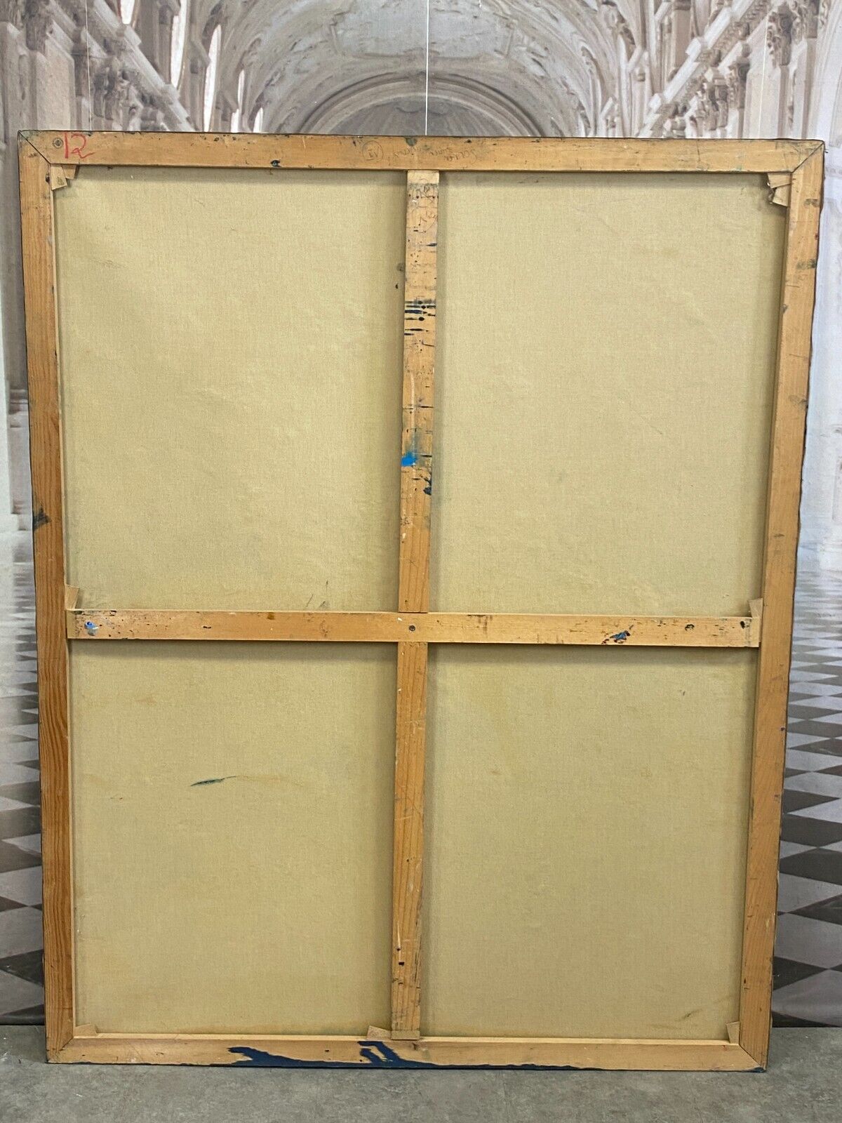 XXXL GEMÄLDE ACRYLGEMÄLDE AUF LEINWAND 120x150cm ABSTRAKT WALDEMAR KUFNER – Bild 10