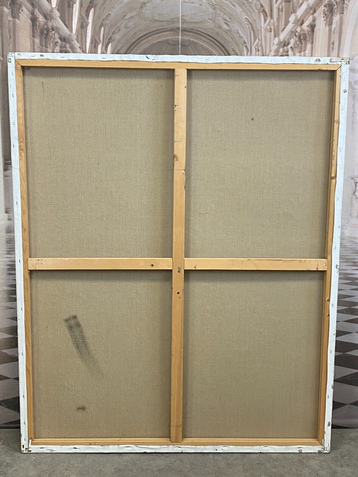 XXXL GEMÄLDE ACRYLGEMÄLDE AUF LEINWAND 120x150cm BLUMEN IN VASE MODERN – Bild 9