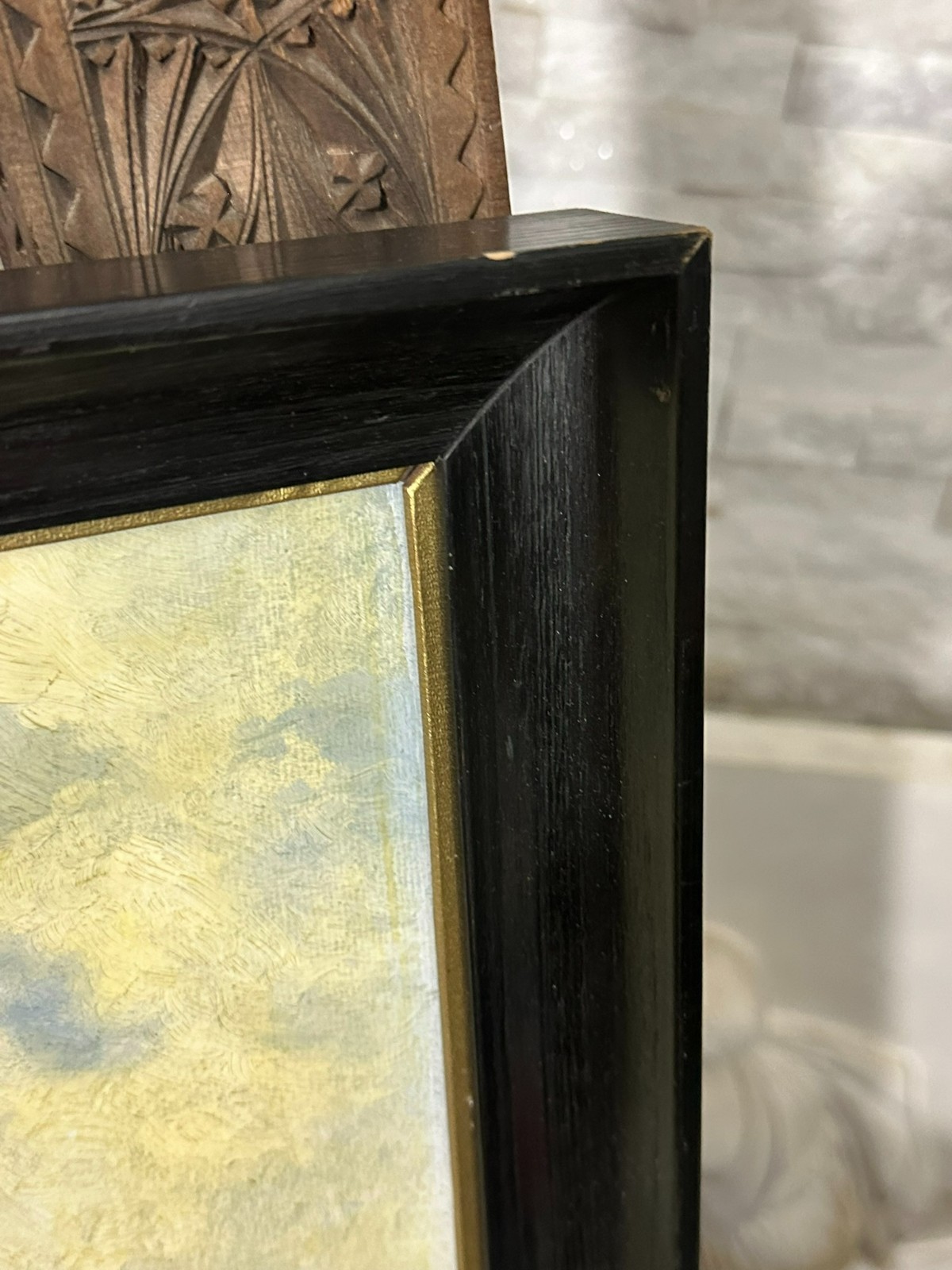 ÖLGEMÄLDE KIRCHE IN LANDSCHAFT ST GILGEN J. EISENHUT – Bild 9