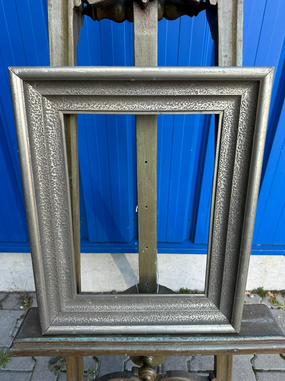 KLEINER VINTAGE BILDERRAHMEN RAHMEN 43x53x5,5cm FALZ 30,4x40,6cm