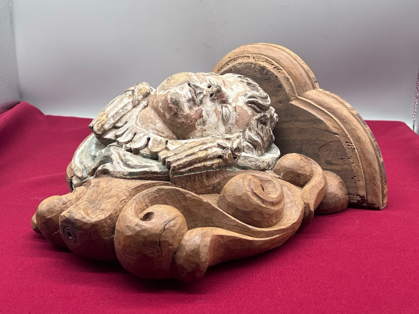 BAROCKE WANDKONSOLE ENGEL AUF WOLKE BAROCKENGEL – Bild 13