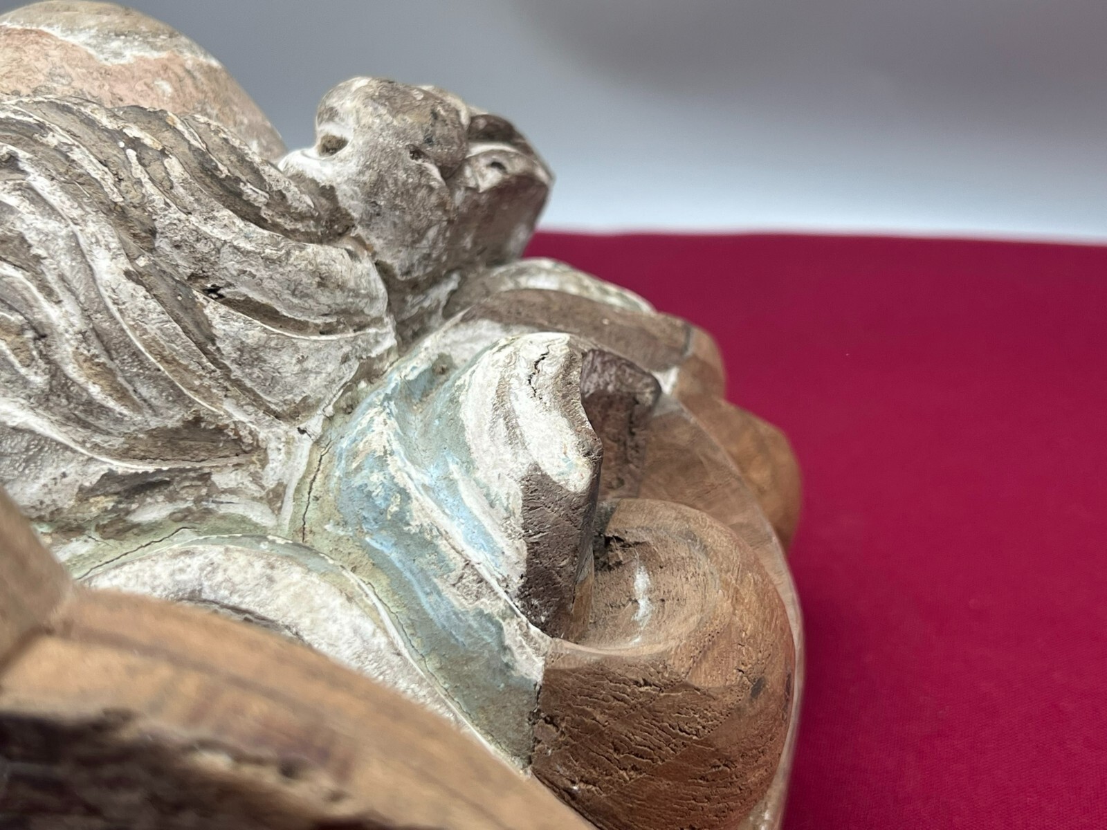 BAROCKE WANDKONSOLE ENGEL AUF WOLKE BAROCKENGEL – Bild 16