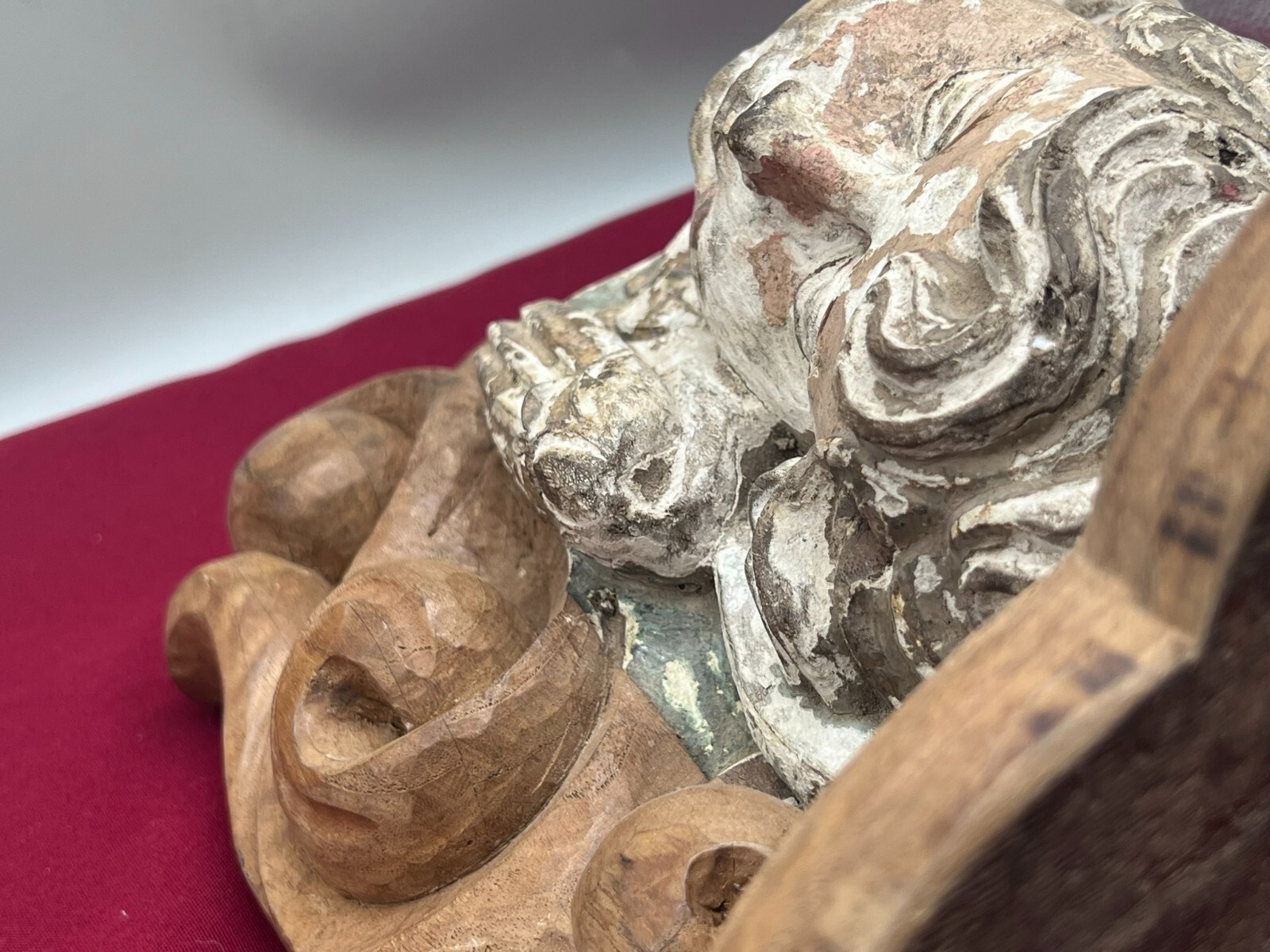 BAROCKE WANDKONSOLE ENGEL AUF WOLKE BAROCKENGEL – Bild 17