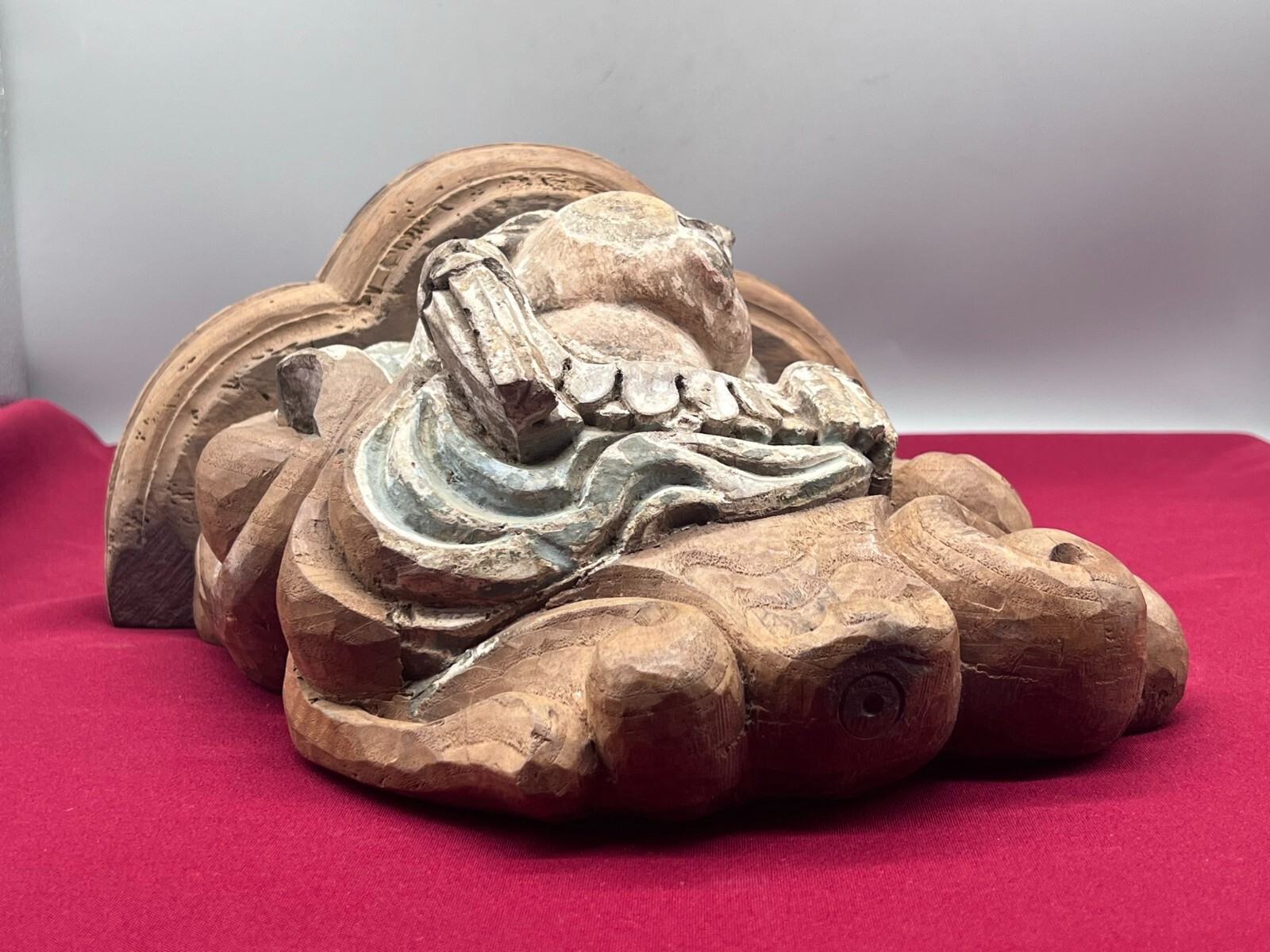 BAROCKE WANDKONSOLE ENGEL AUF WOLKE BAROCKENGEL – Bild 3