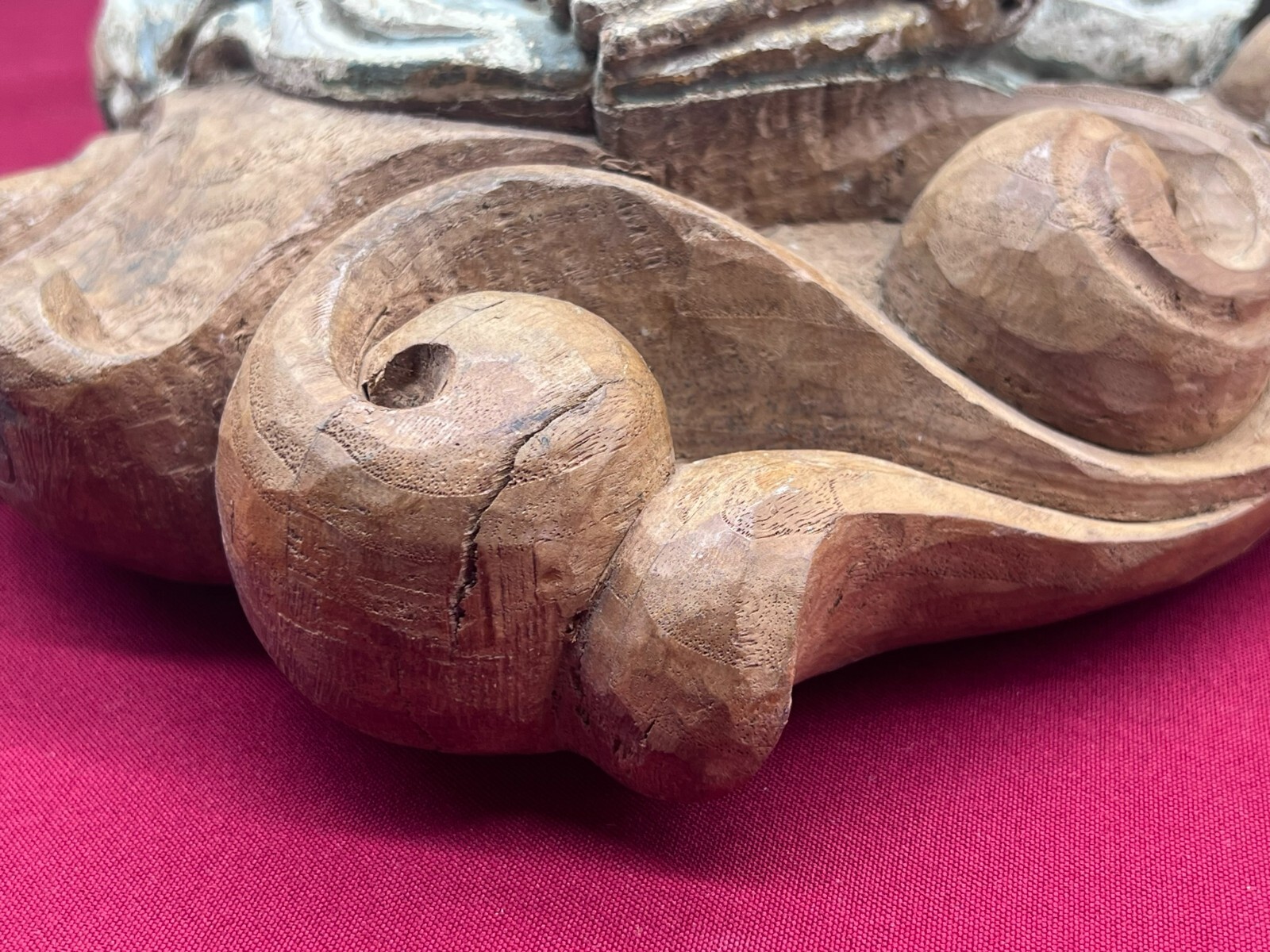 BAROCKE WANDKONSOLE ENGEL AUF WOLKE BAROCKENGEL – Bild 5
