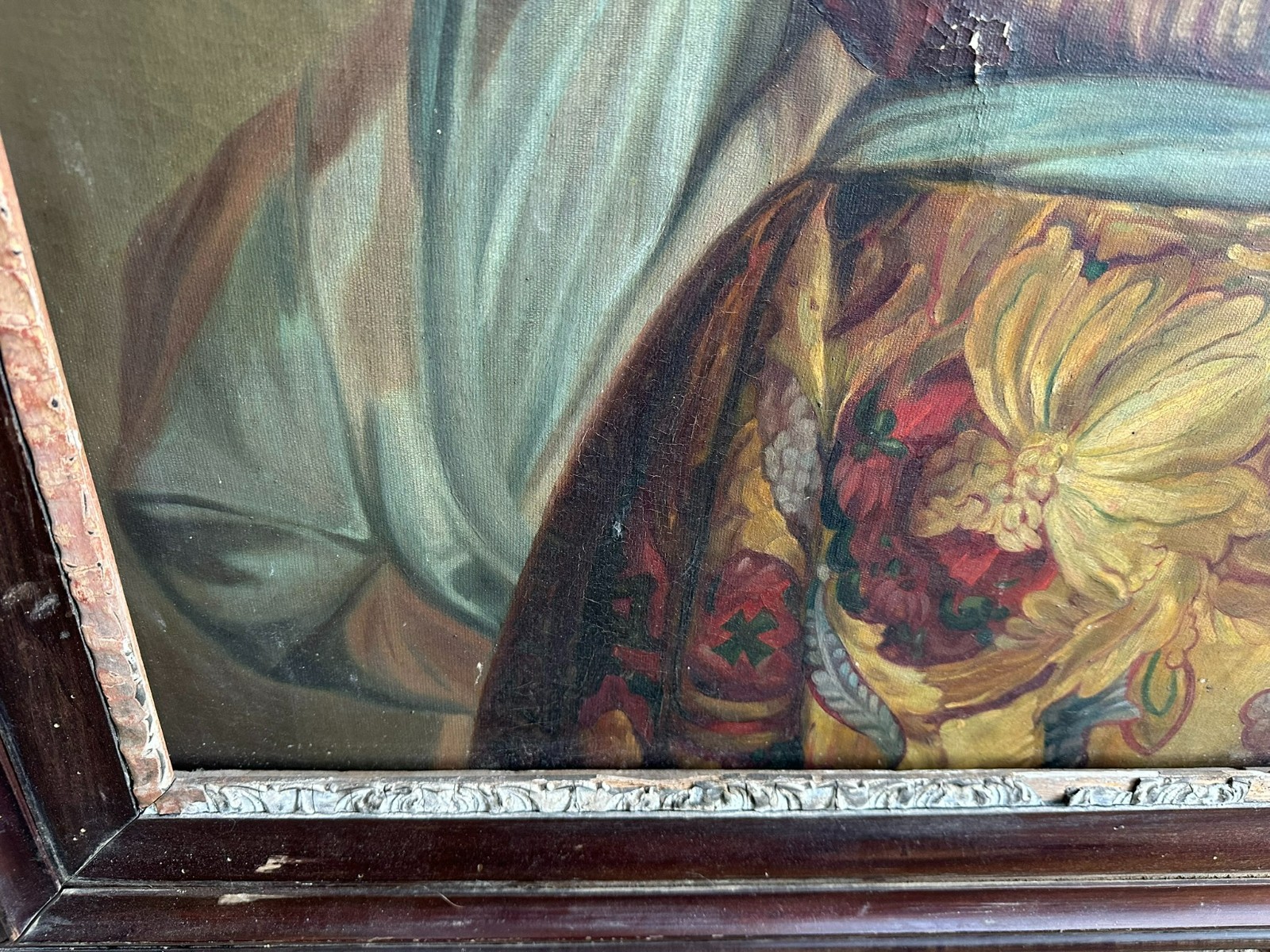 GROSSES ÖLGEMÄLDE JUDITH DIE BEZWINGERIN DES HOLOFERNES KOPIE NACH AUGUST RIEDEL – Bild 7