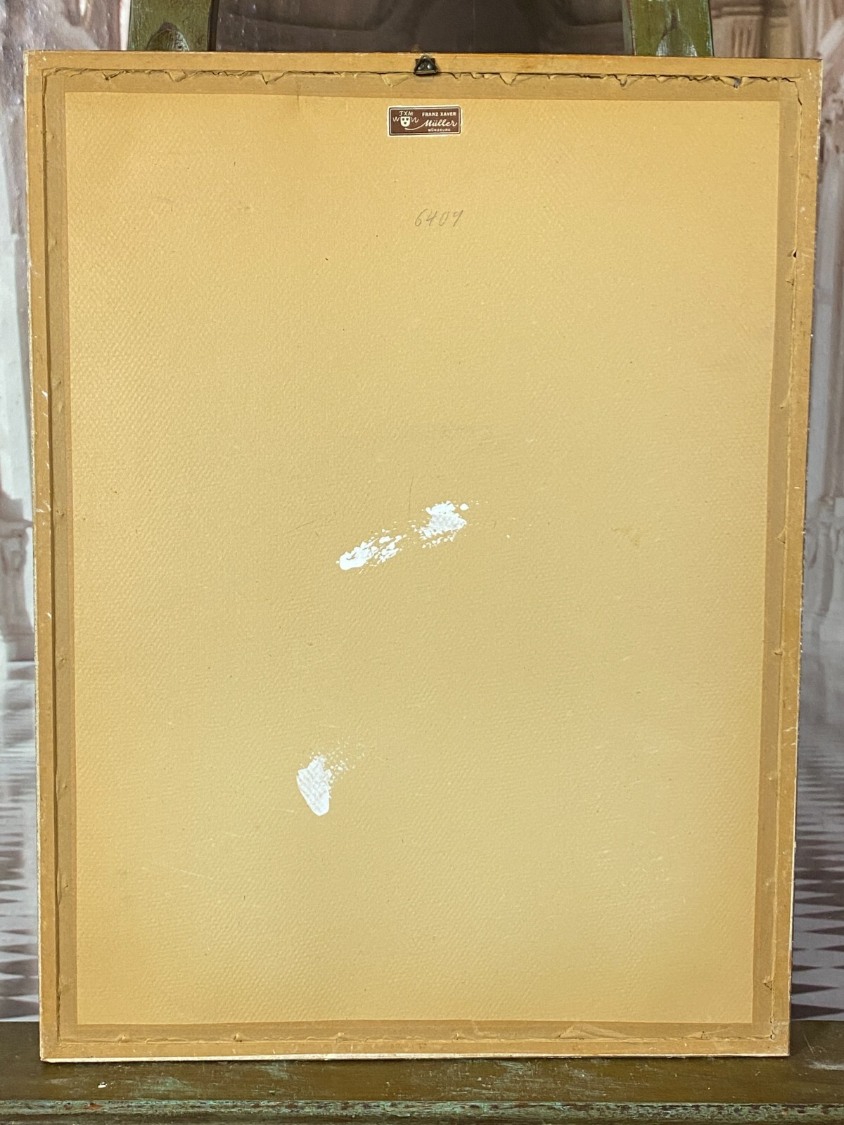 Antikes japanisches Aquarell gerahmt – Bild 12