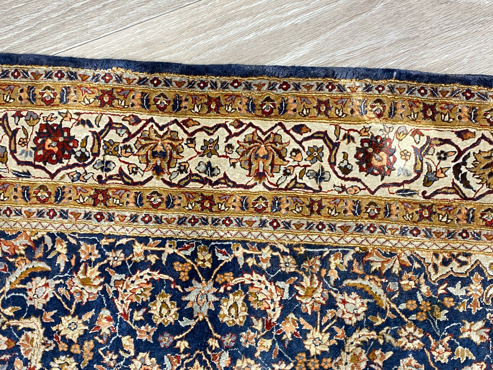 NAIN TEPPICH SEIDETEPPICH SEIDE 1.000.000 KNOTEN 178x93cm ORIENTTEPPICH – Bild 16