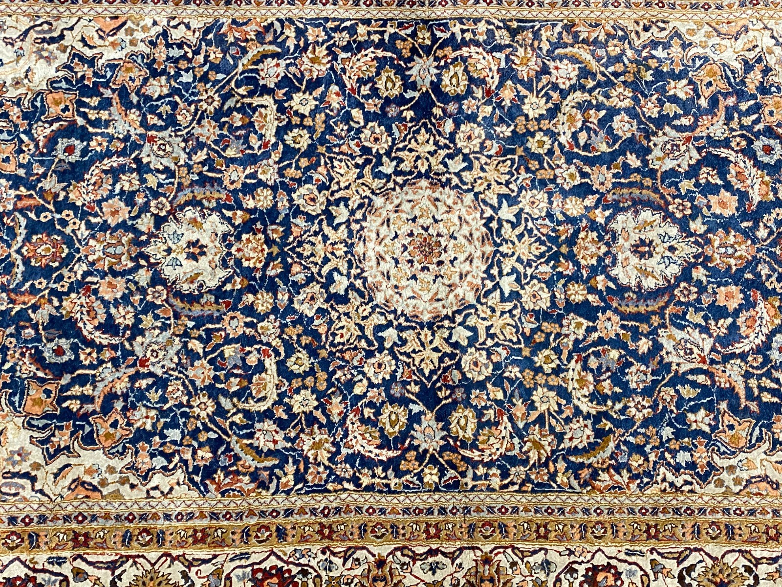 NAIN TEPPICH SEIDETEPPICH SEIDE 1.000.000 KNOTEN 178x93cm ORIENTTEPPICH – Bild 3