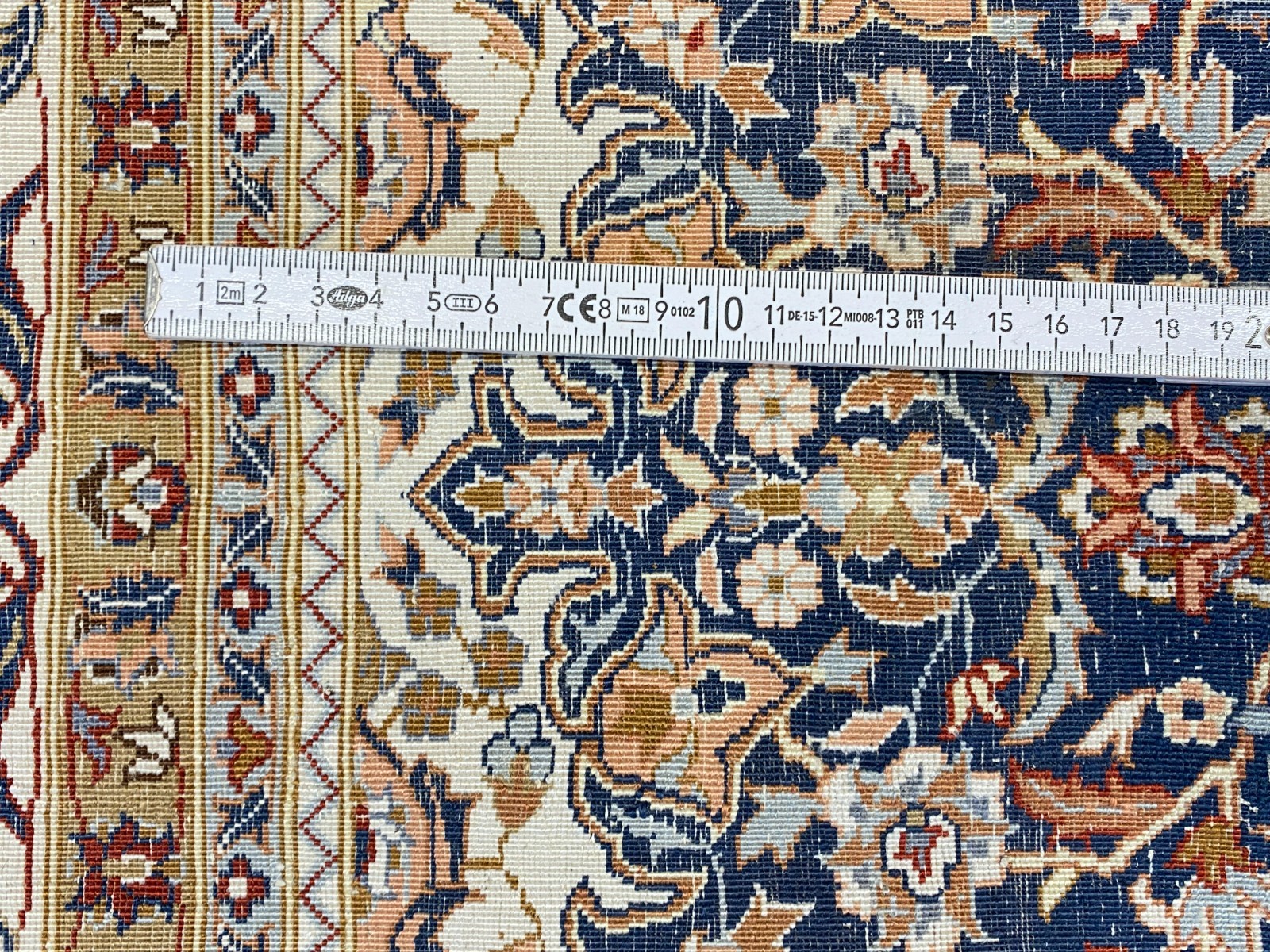 NAIN TEPPICH SEIDETEPPICH SEIDE 1.000.000 KNOTEN 178x93cm ORIENTTEPPICH – Bild 25