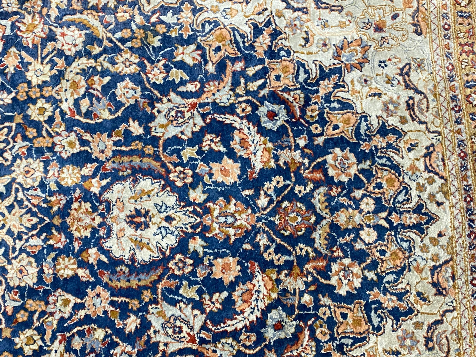 NAIN TEPPICH SEIDETEPPICH SEIDE 1.000.000 KNOTEN 178x93cm ORIENTTEPPICH – Bild 6