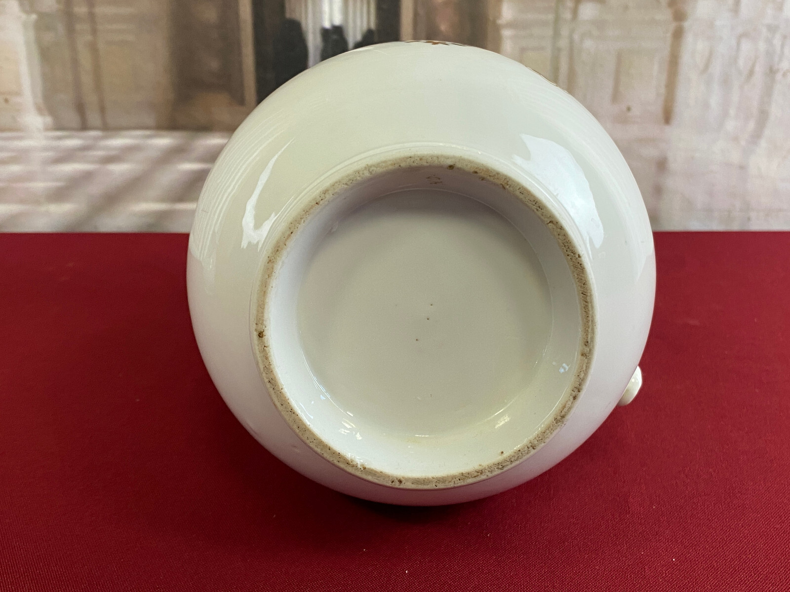 ANTIKES KAFFEE SERVICE AUS PORZELLAN HANDBEMALT – Bild 18