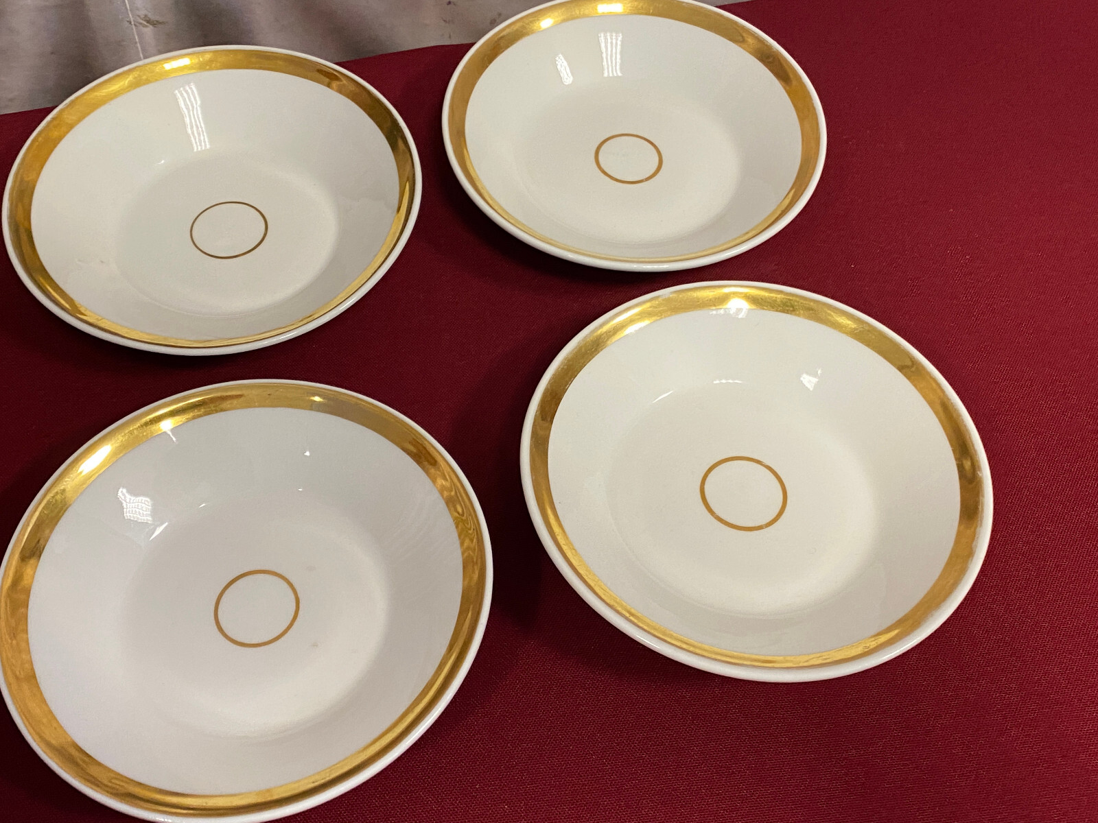ANTIKES KAFFEE SERVICE AUS PORZELLAN HANDBEMALT – Bild 5