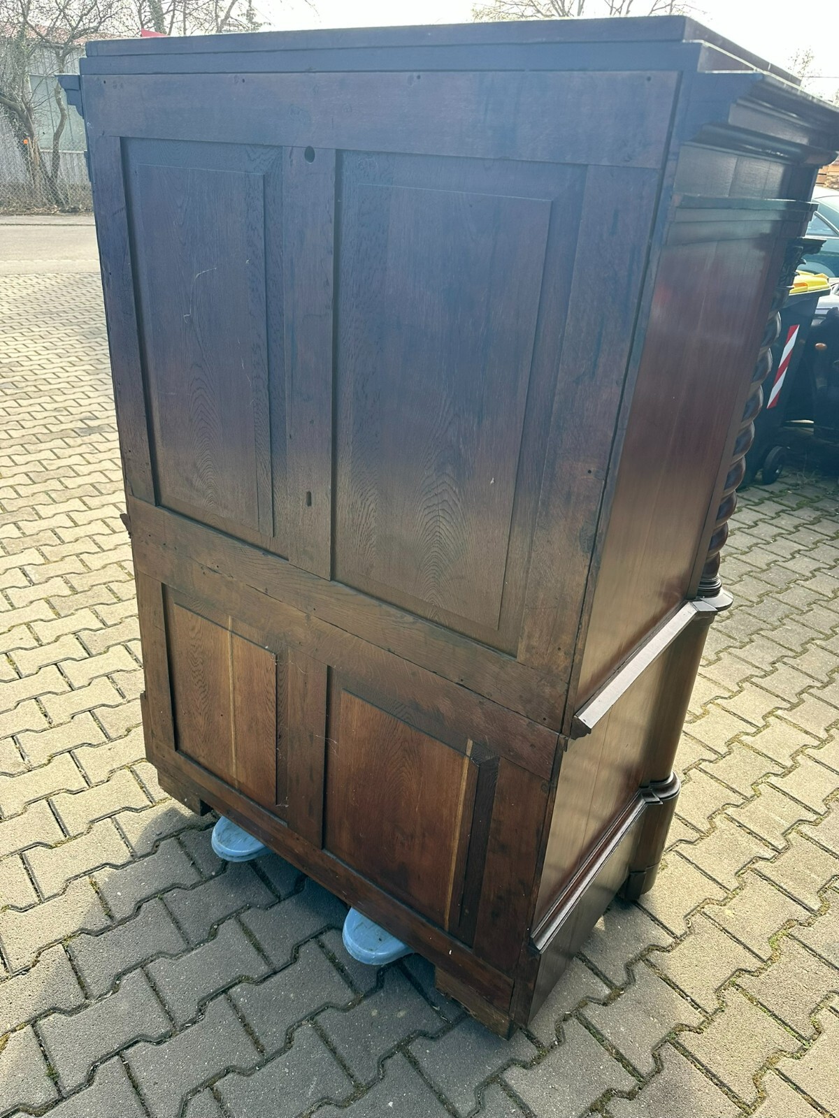 AUSSERGEWÖHNLICHER BIEDERMEIER SEKRETÄR UM 1850 MAHAGONI BIEDERMEIERSEKRETÄR – Bild 22
