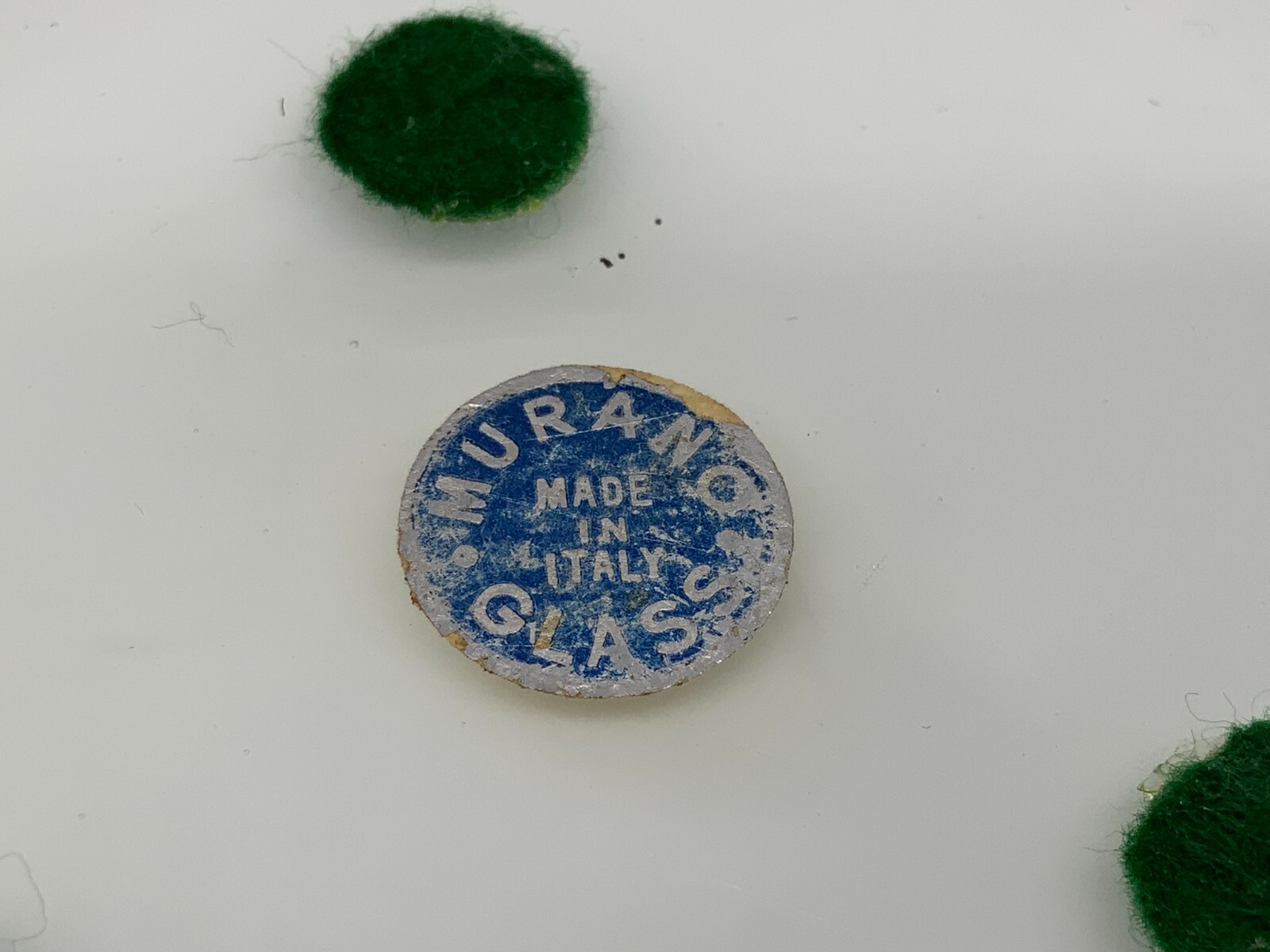 KÜNSTLERGLAS SCHALE AUS GLAS MASSIV GEARBEITET Ø 22cm OHNE CHIPS MURANO – Bild 8