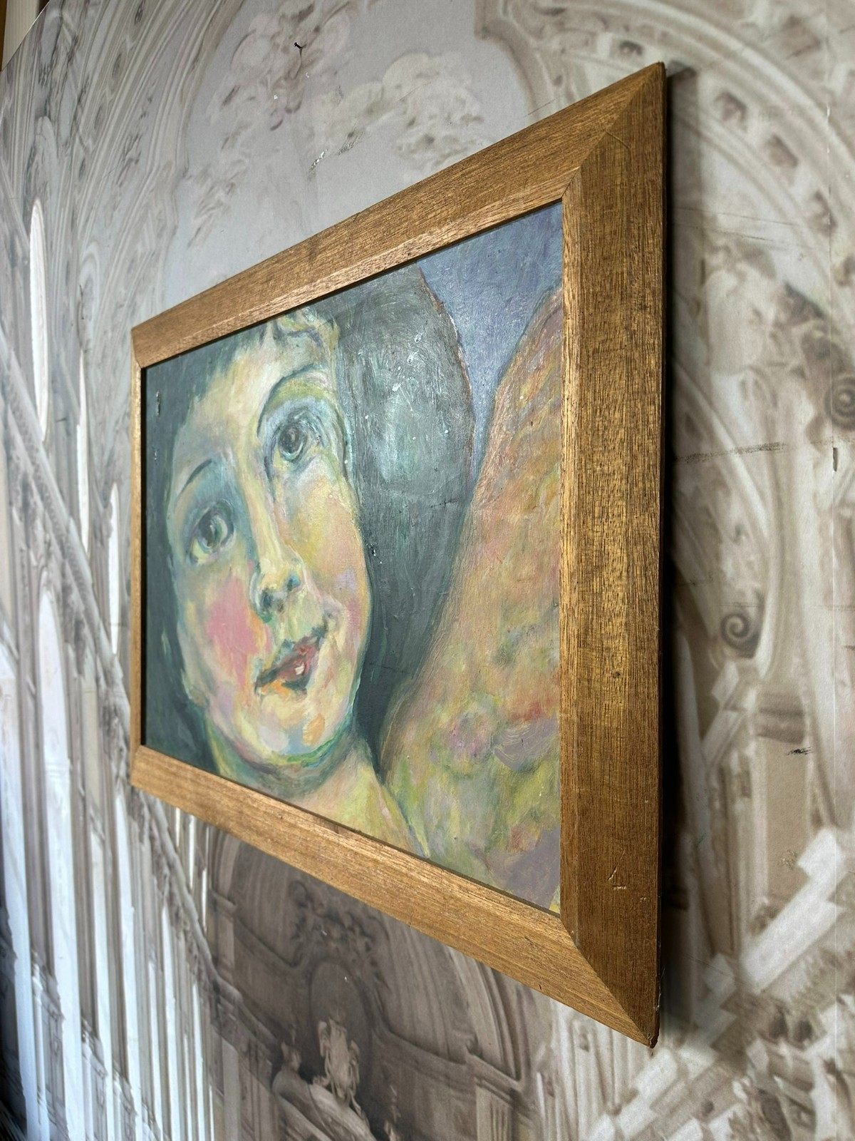 ÖLGEMÄLDE AUF LEINWAND GEMÄLDE MÄDCHEN PORTRAIT GERAHMT – Bild 11