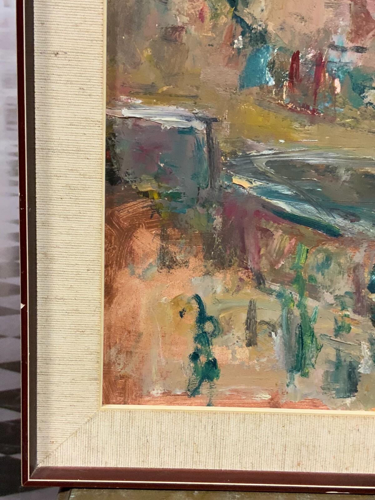 ÖLGEMÄLDE MODERNE LANDSCHAFT DARSTELLUNG – Bild 9