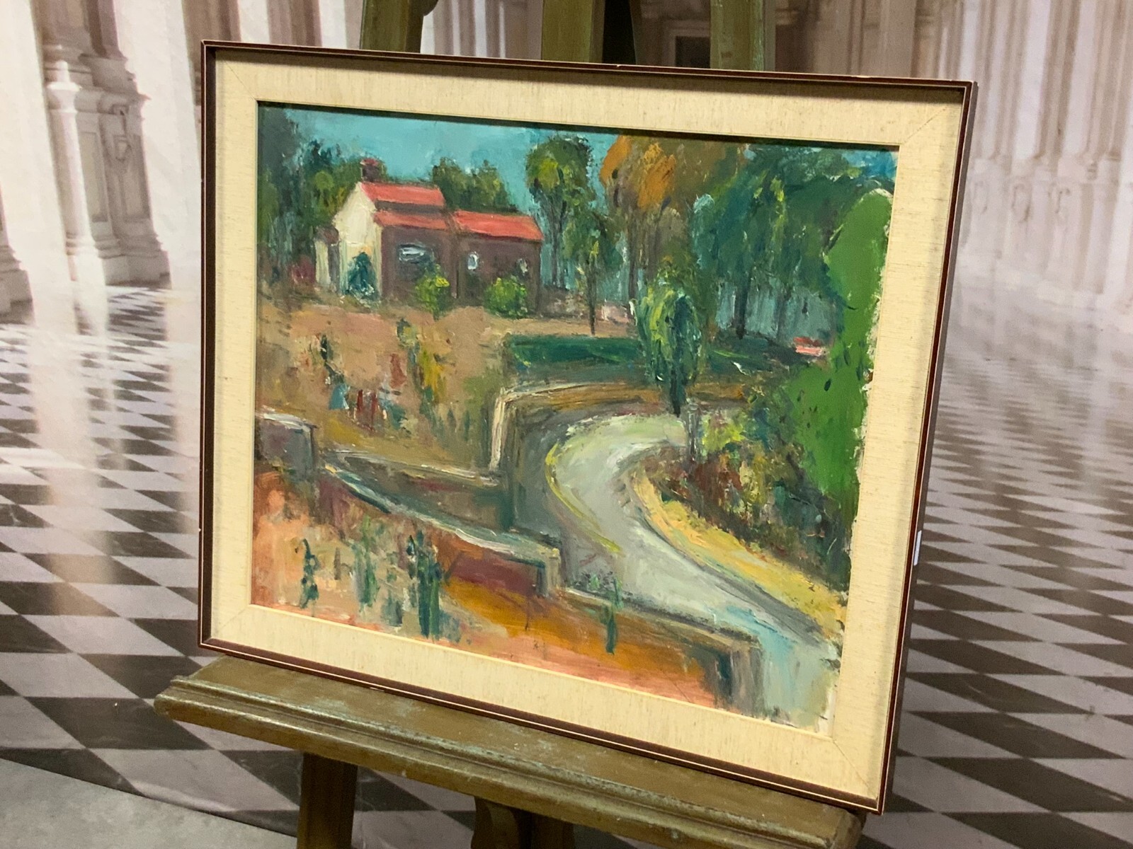 ÖLGEMÄLDE MODERNE LANDSCHAFT DARSTELLUNG – Bild 10