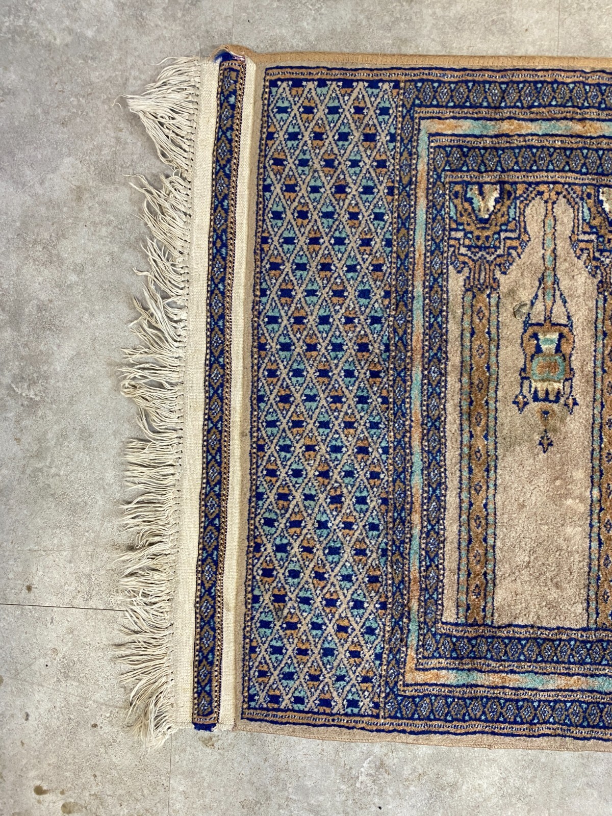 ORIENTTEPPICH TEPPICH BRÜCKE AUS WOLLE HANDGEKNÜPFT 167x62cm – Bild 11