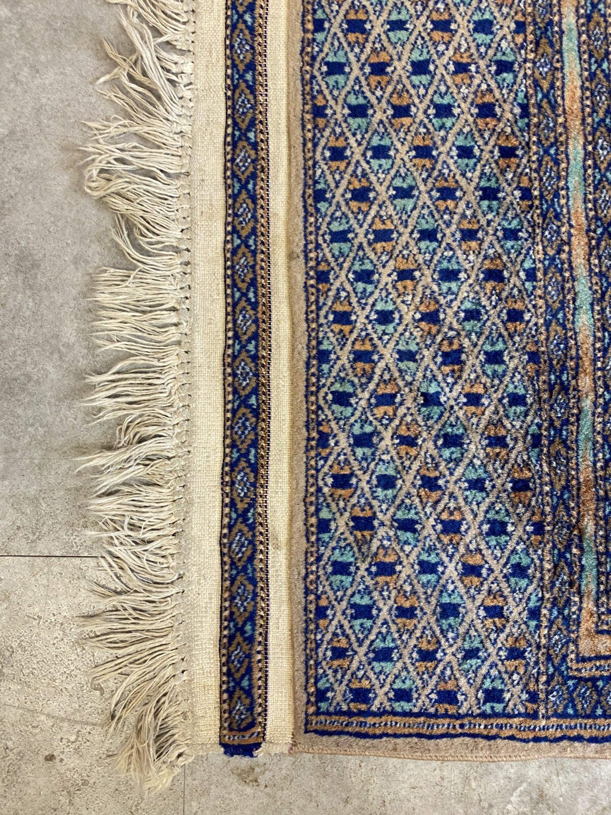 ORIENTTEPPICH TEPPICH BRÜCKE AUS WOLLE HANDGEKNÜPFT 167x62cm – Bild 12