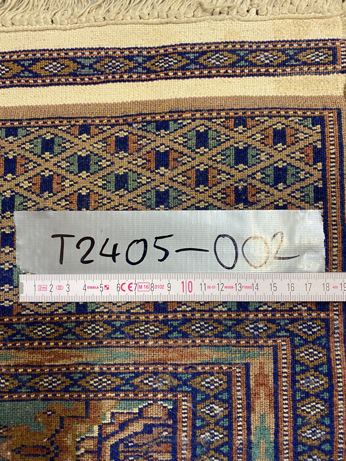 ORIENTTEPPICH TEPPICH BRÜCKE AUS WOLLE HANDGEKNÜPFT 167x62cm – Bild 15