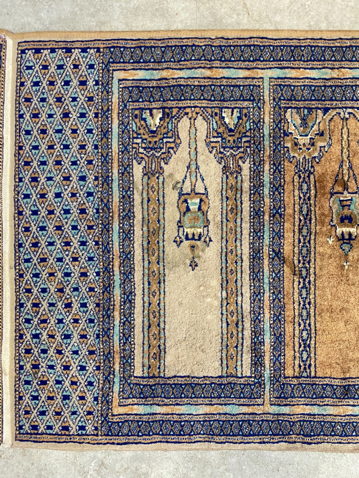 ORIENTTEPPICH TEPPICH BRÜCKE AUS WOLLE HANDGEKNÜPFT 167x62cm – Bild 10