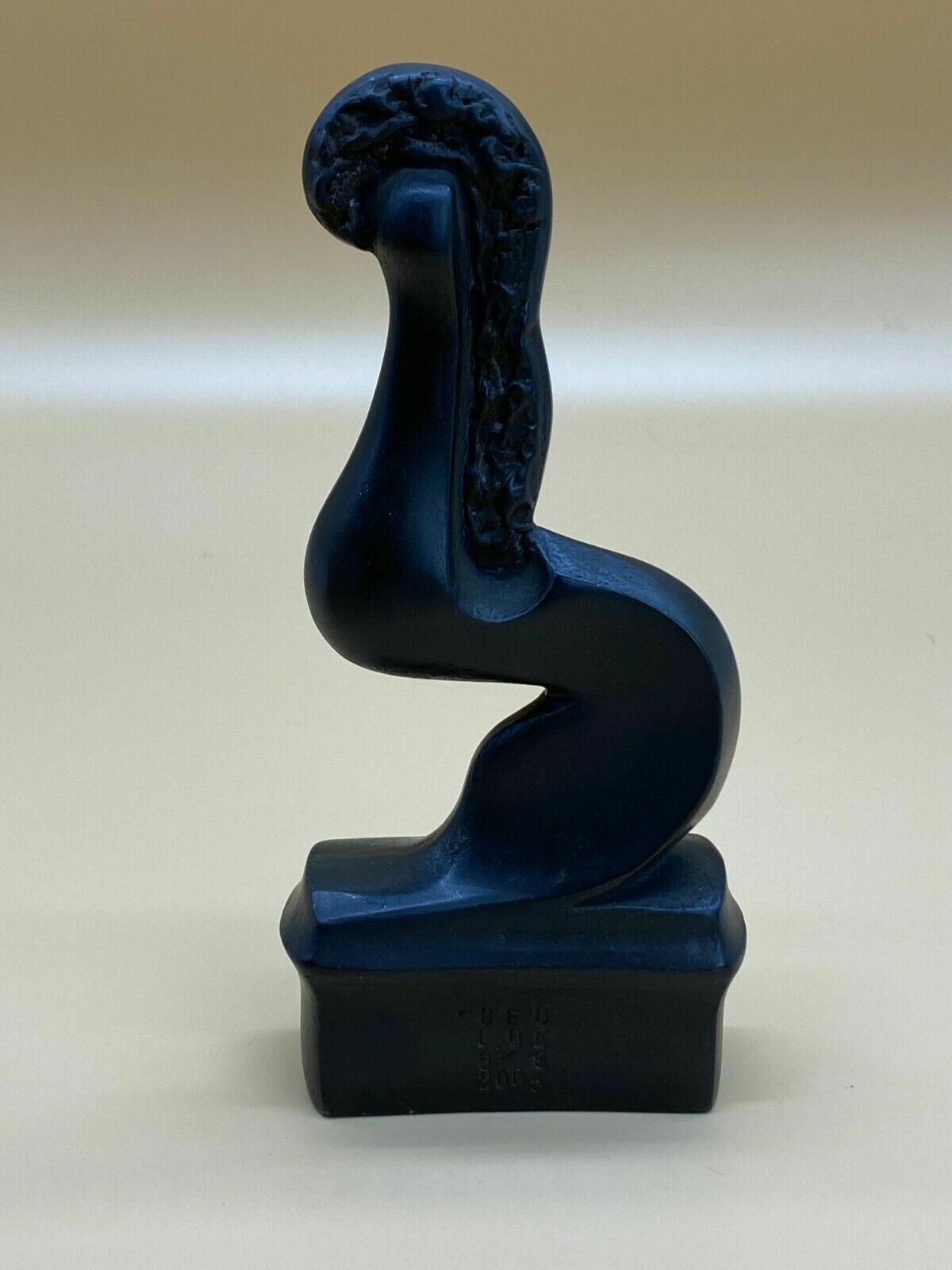 SKULPTUR ABSTRAKTE FIGUR BRONZE VON 2005 LIMITIERT 6/9 Georg LOEWIT (1959) – Bild 3