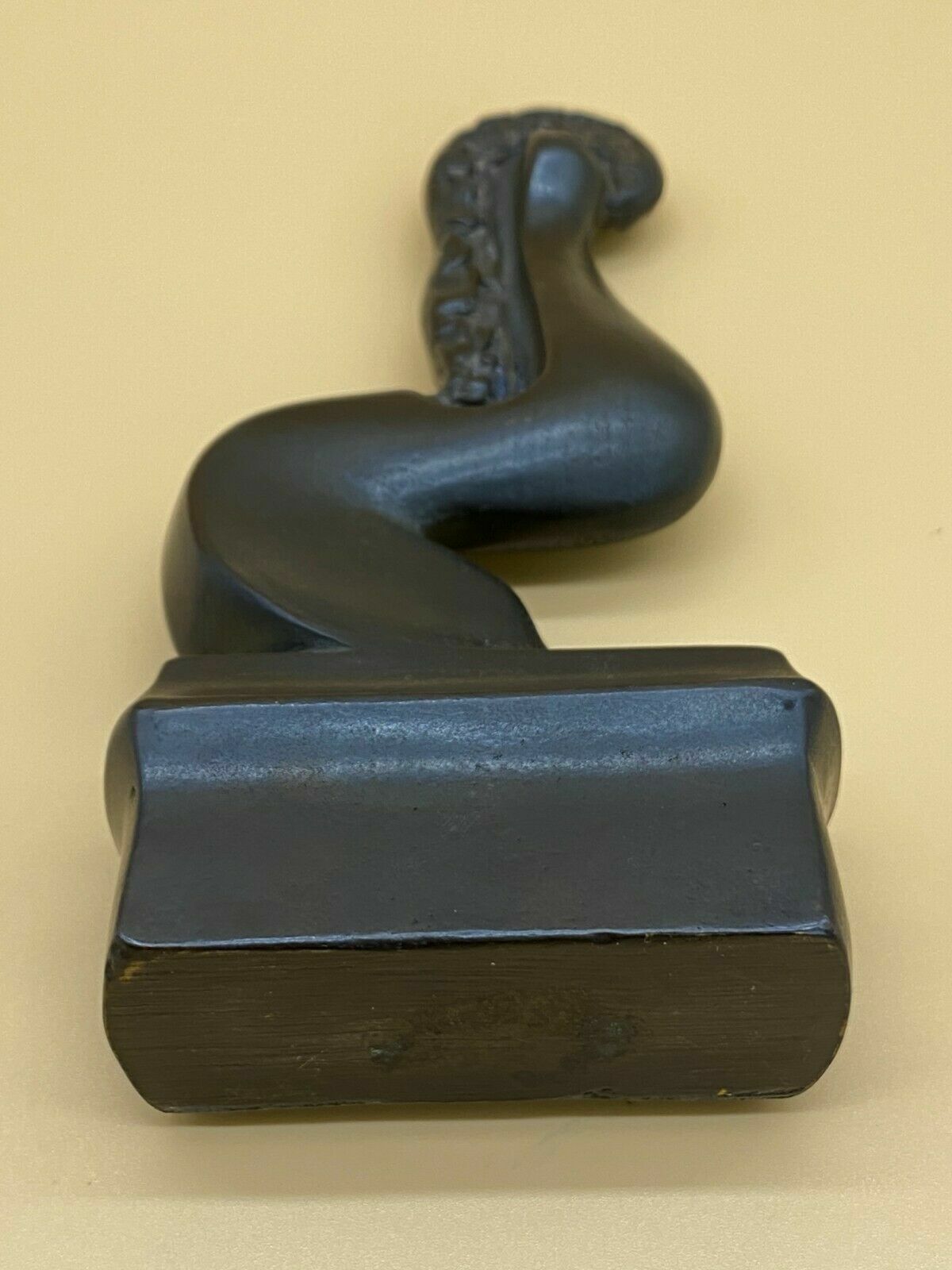 SKULPTUR ABSTRAKTE FIGUR BRONZE VON 2005 LIMITIERT 6/9 Georg LOEWIT (1959) – Bild 8