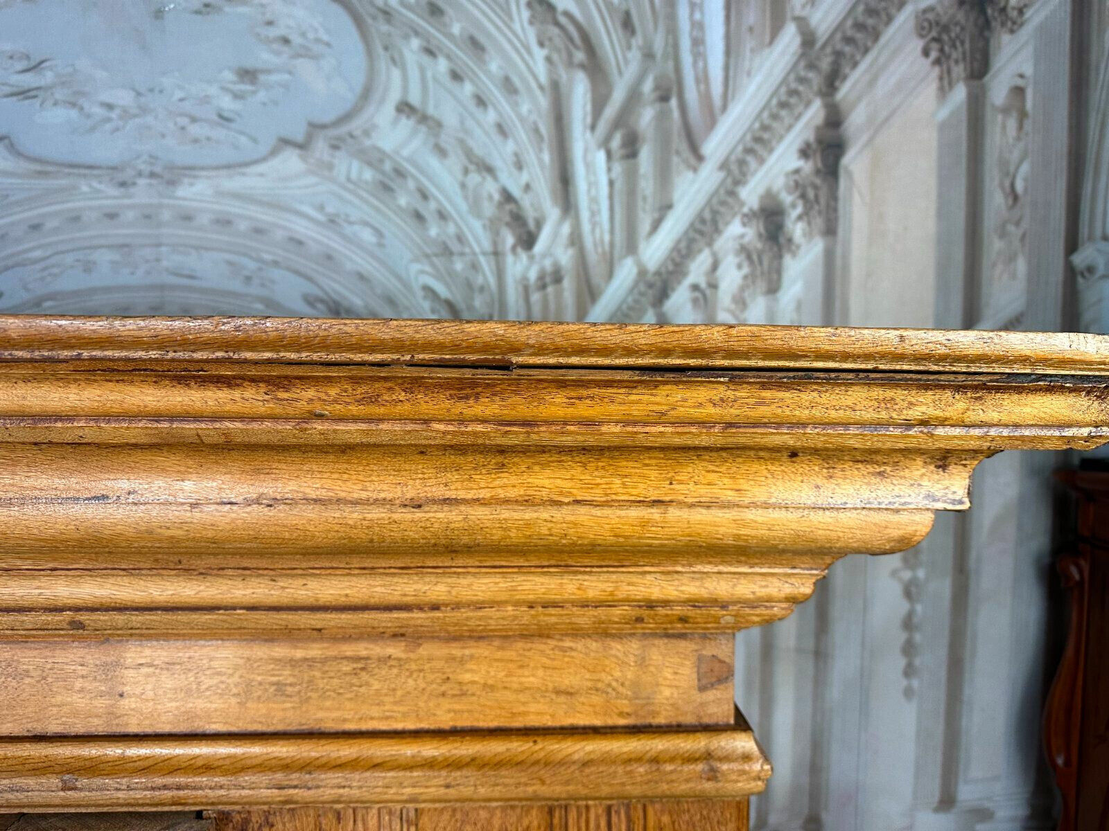 SEHR SELTENER BAROCKSCHRANK AUS EICHE UM 1680-1700 BAROCK SCHRANK KLEIDERSCHRANK – Bild 11